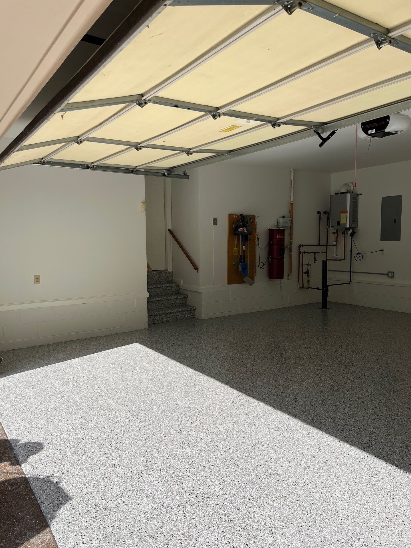 Garage Floor Coating using Coyote by My Garage Floor Guys