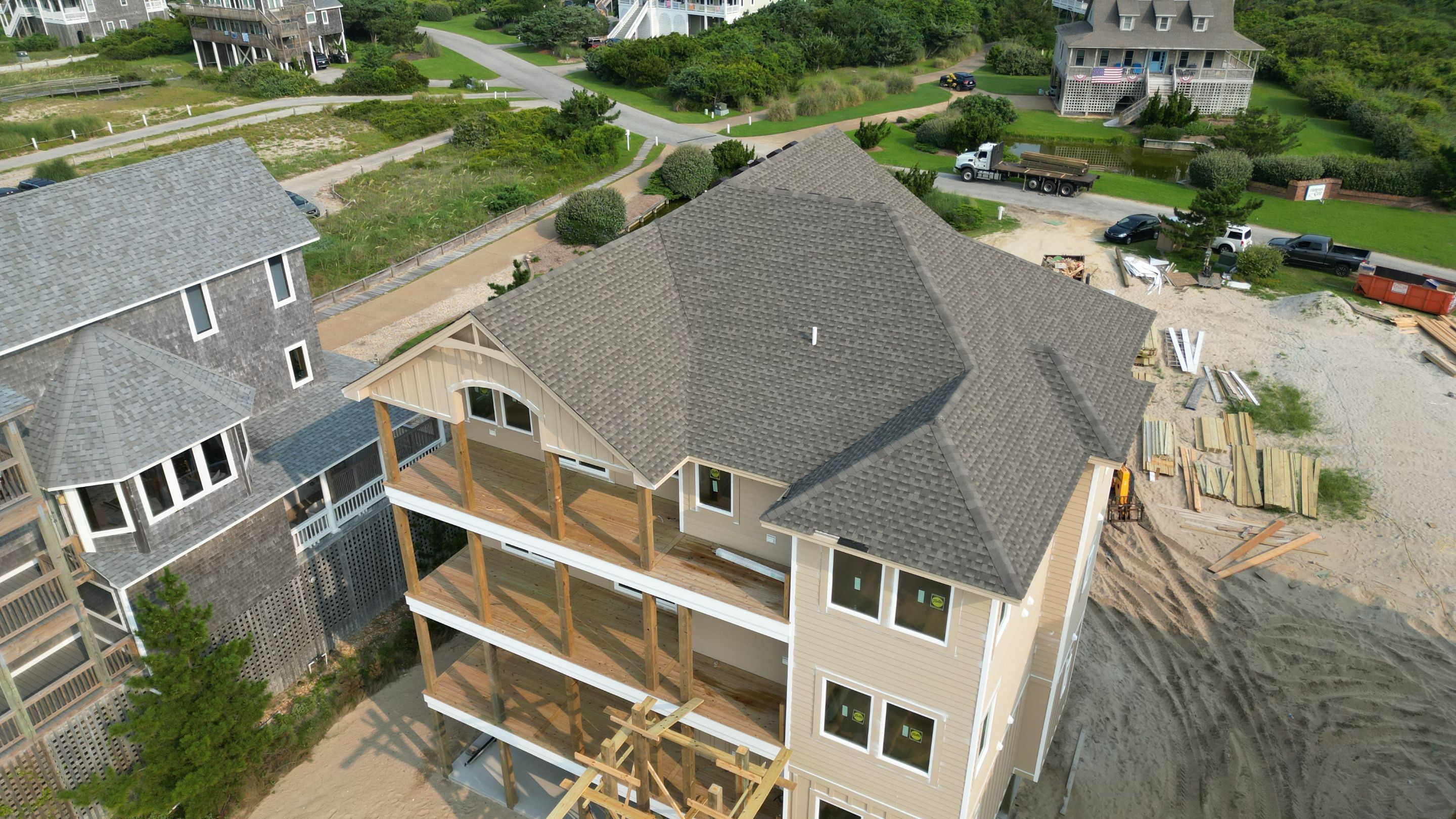 Residential Roofing Installation using Timberline HDZ in Hatteras NC by Gallop Roofing & Remodeling, Inc.