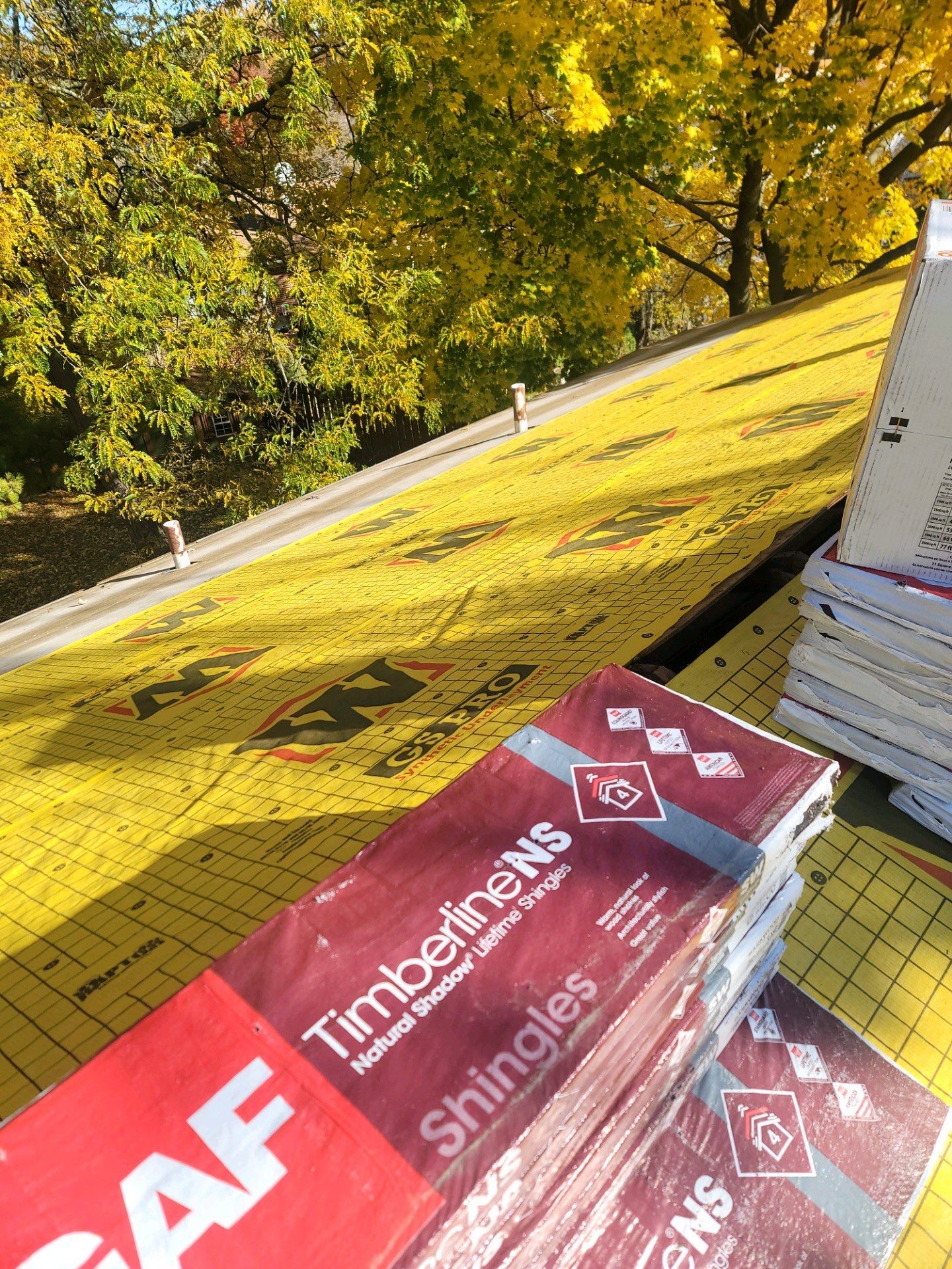Residential Roofing Installation using IKO Dual Brown by JNR Roofing LLC