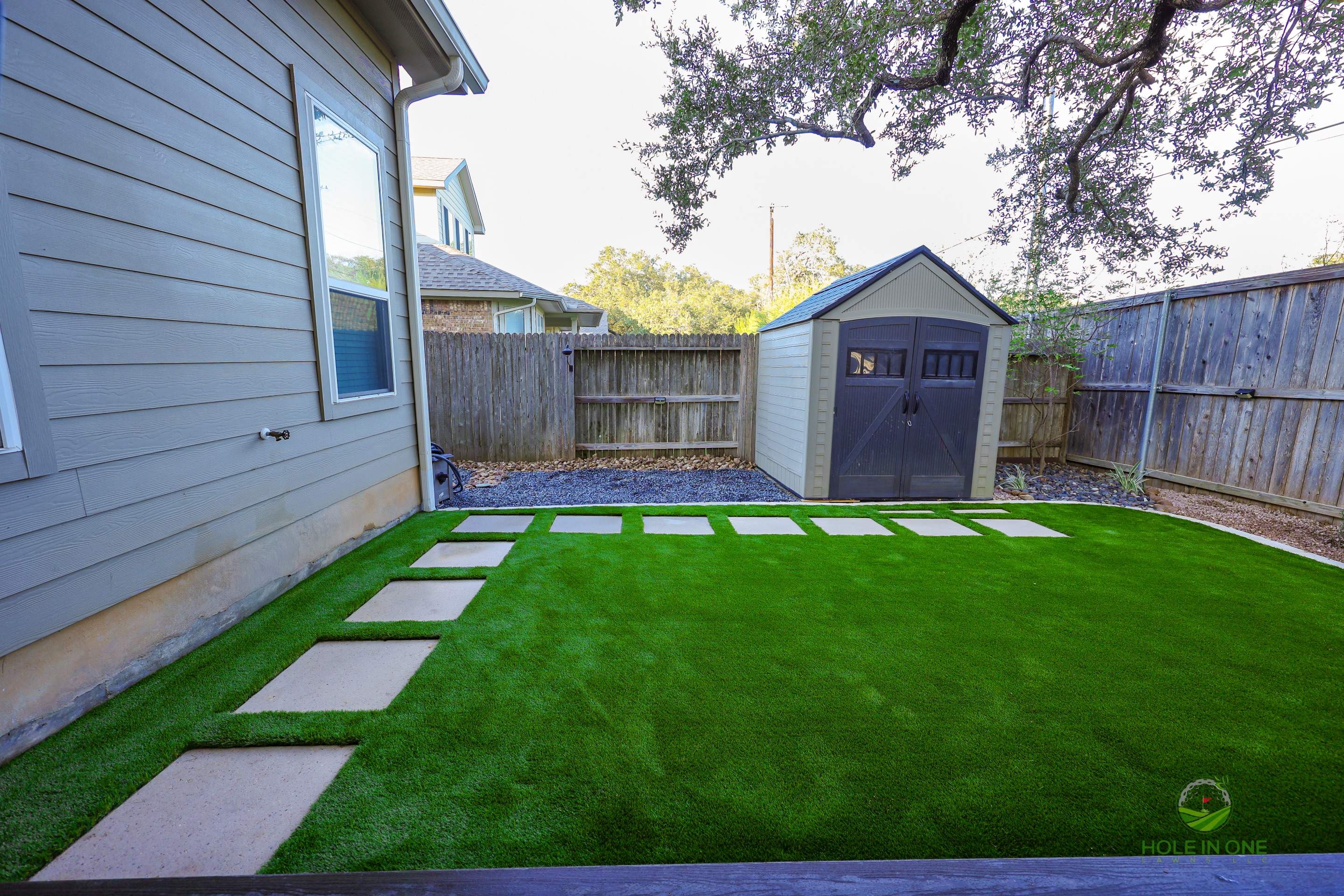 Wortham Oak, San Antonio Tx. by Hole In One Lawns, LLC