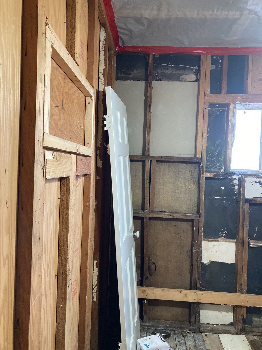 Water Damage in Bathroom by Accountable Home Services