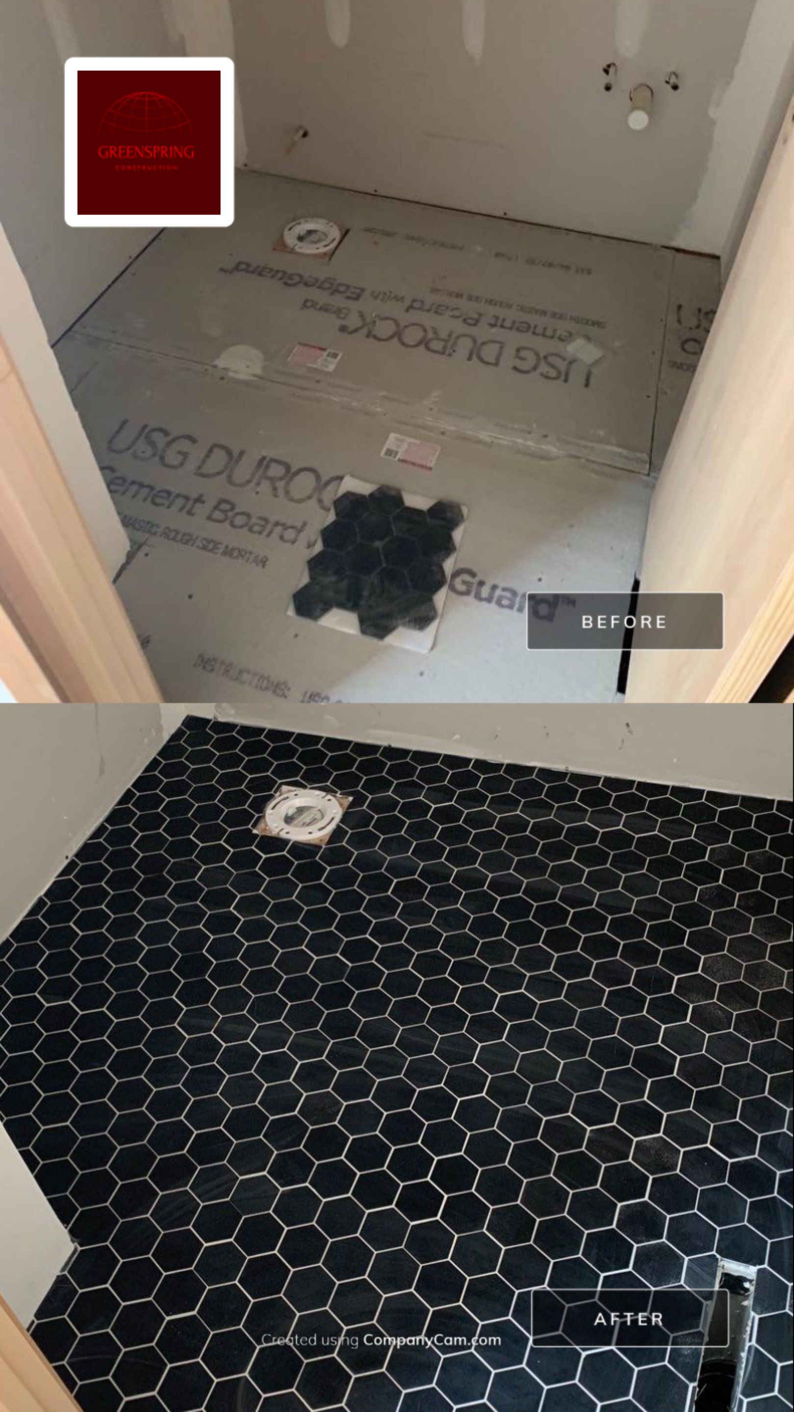 Custom Home Build by Greenspring Construction Services