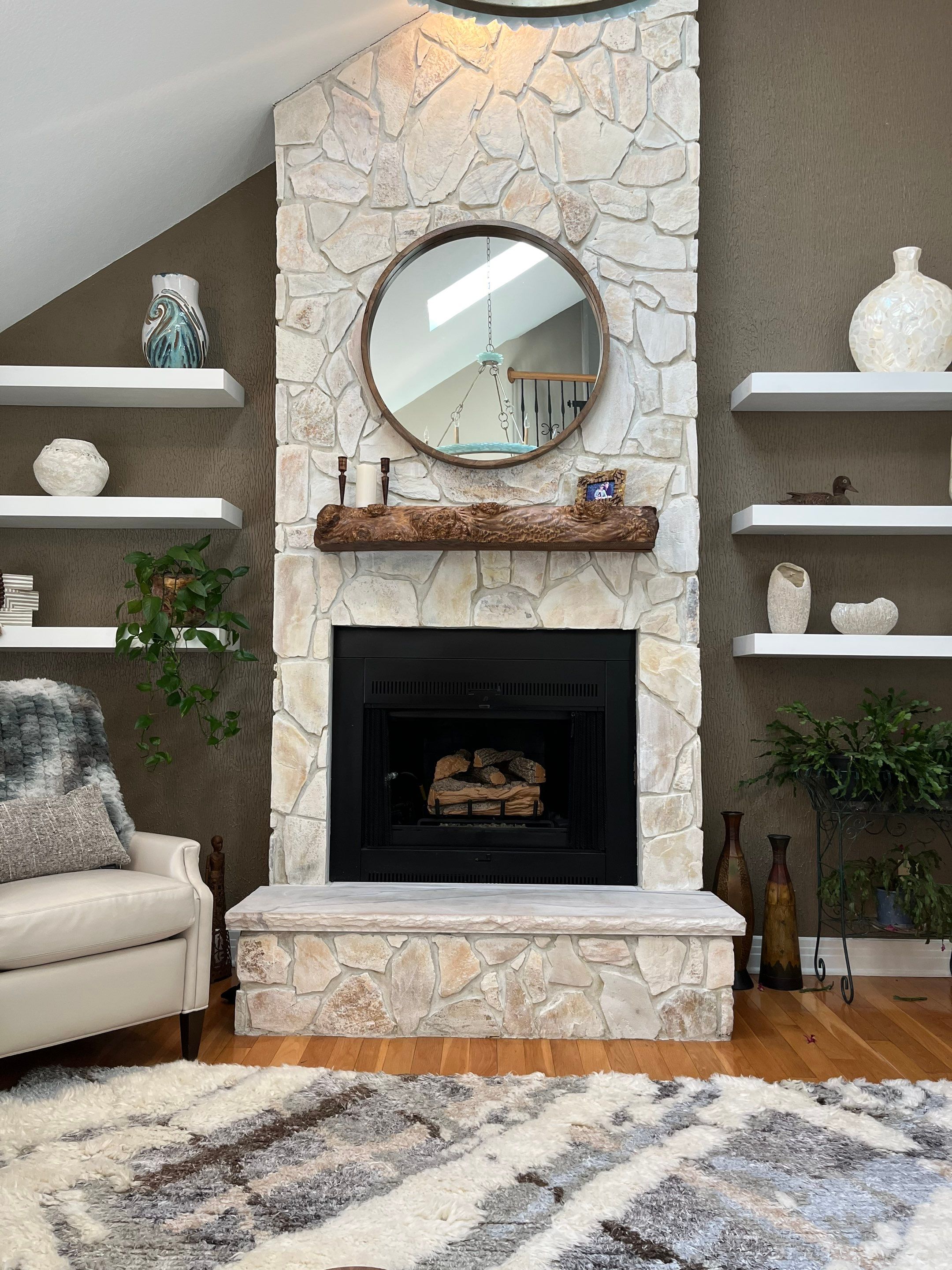 Gas Logs in Virginia Beach by Premier Chimney and Roofing