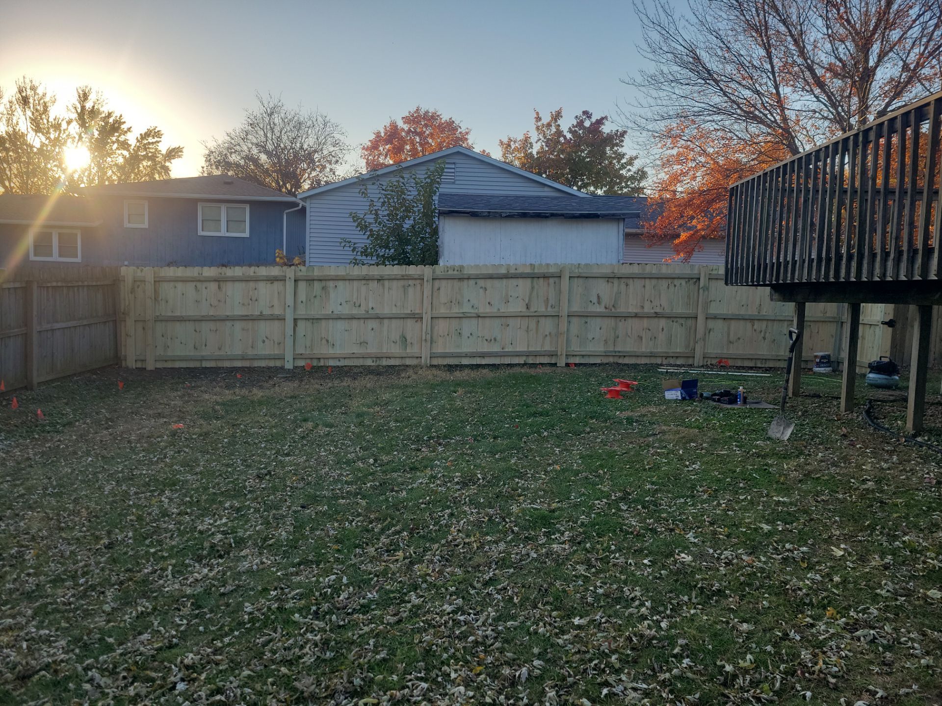 Project in Waterloo by Perfect Picket Fence and Stain