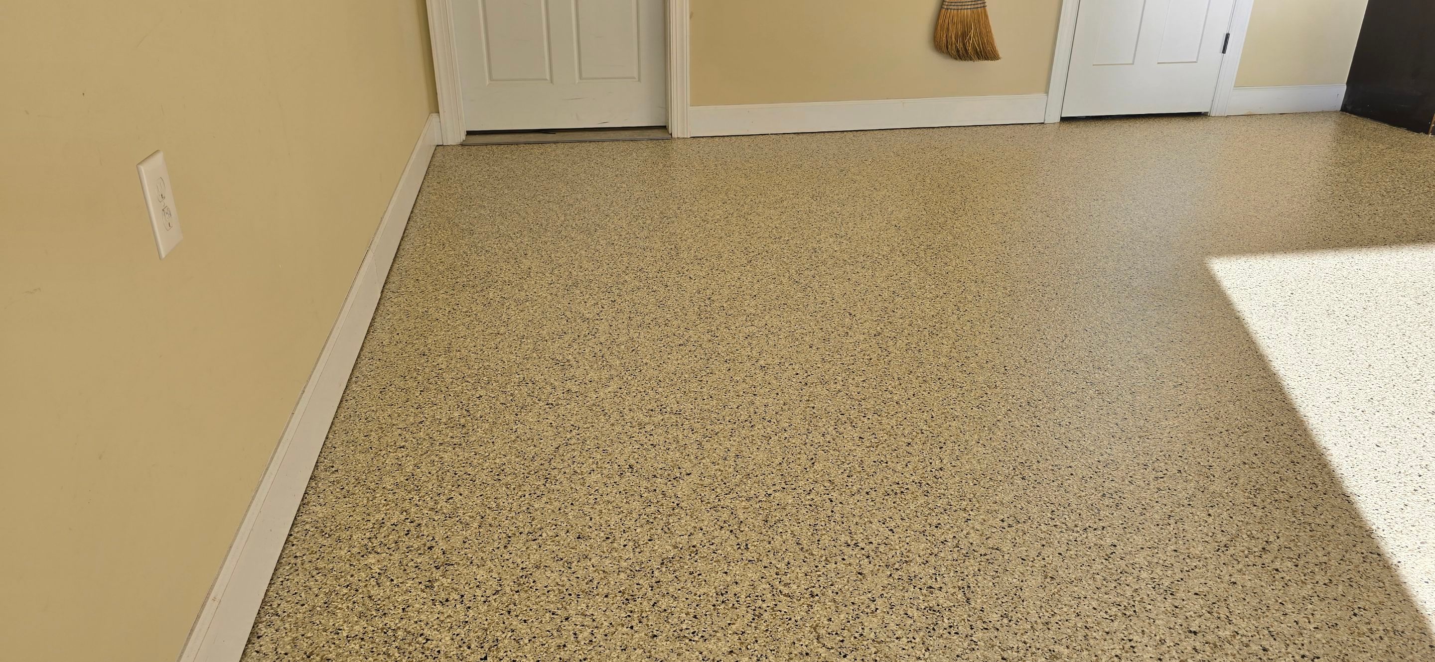 Garage & Patio Using Desert by Elite Floor Solutions