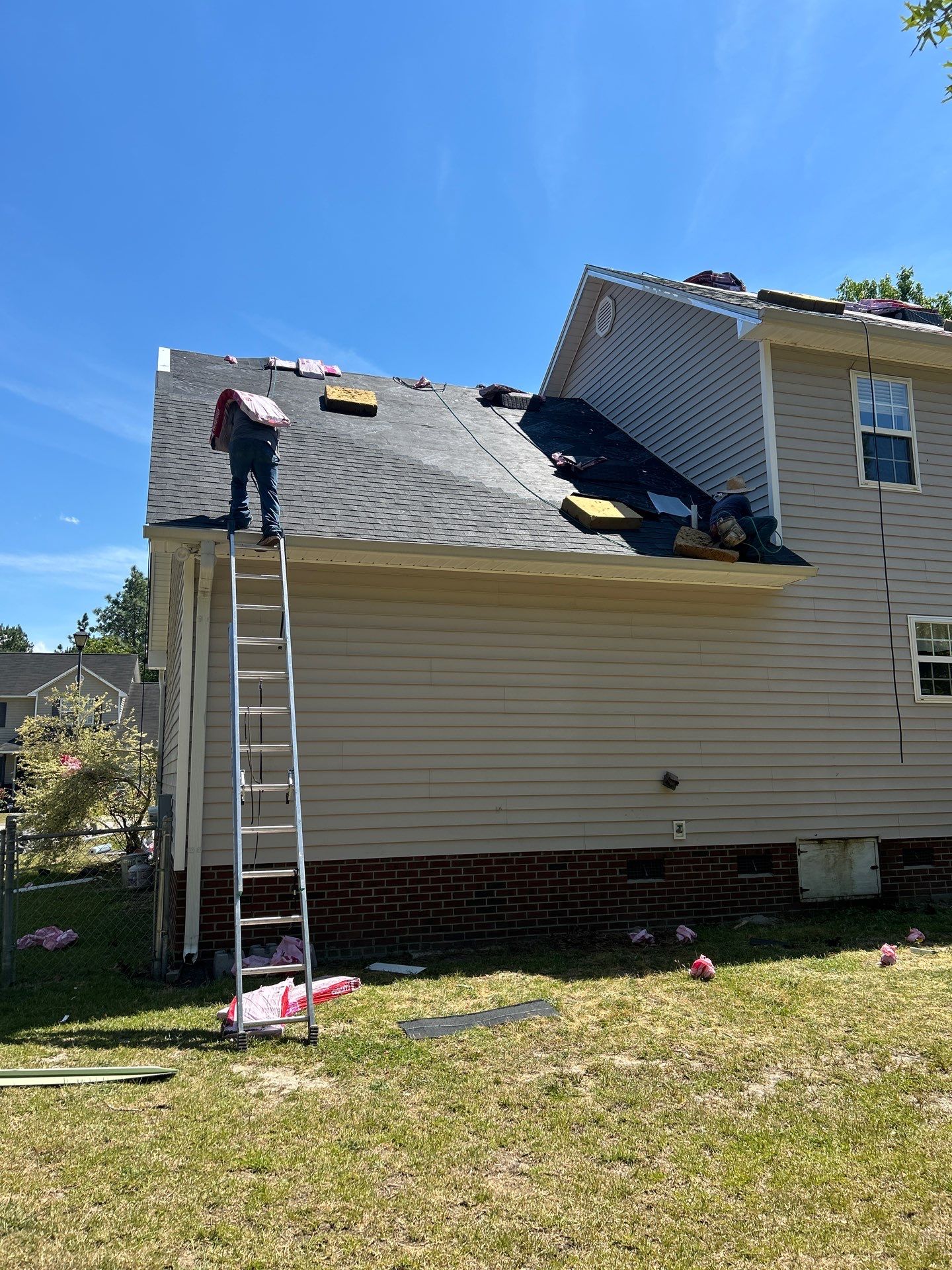 Residential Roofing Installation using Owens Corning by Karcher Roofing & Construction