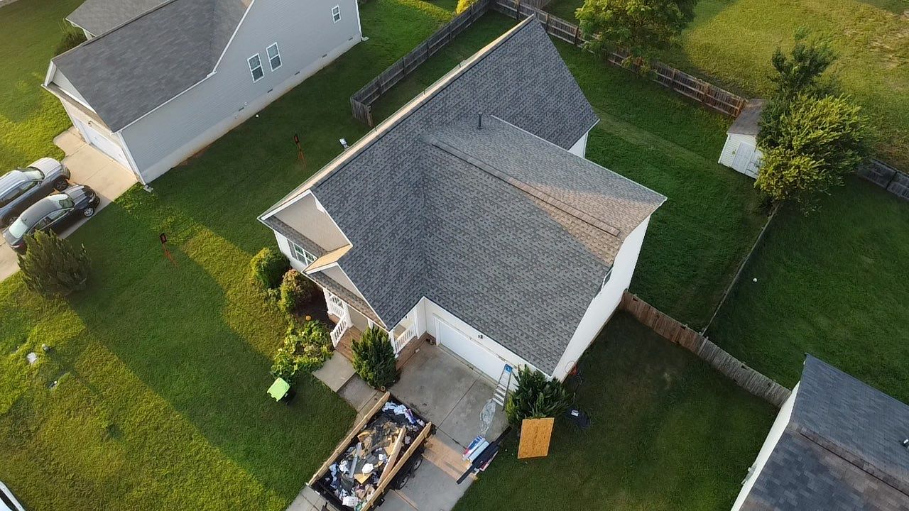 GAF HDZ Weathered Wood by Skybird Roofing