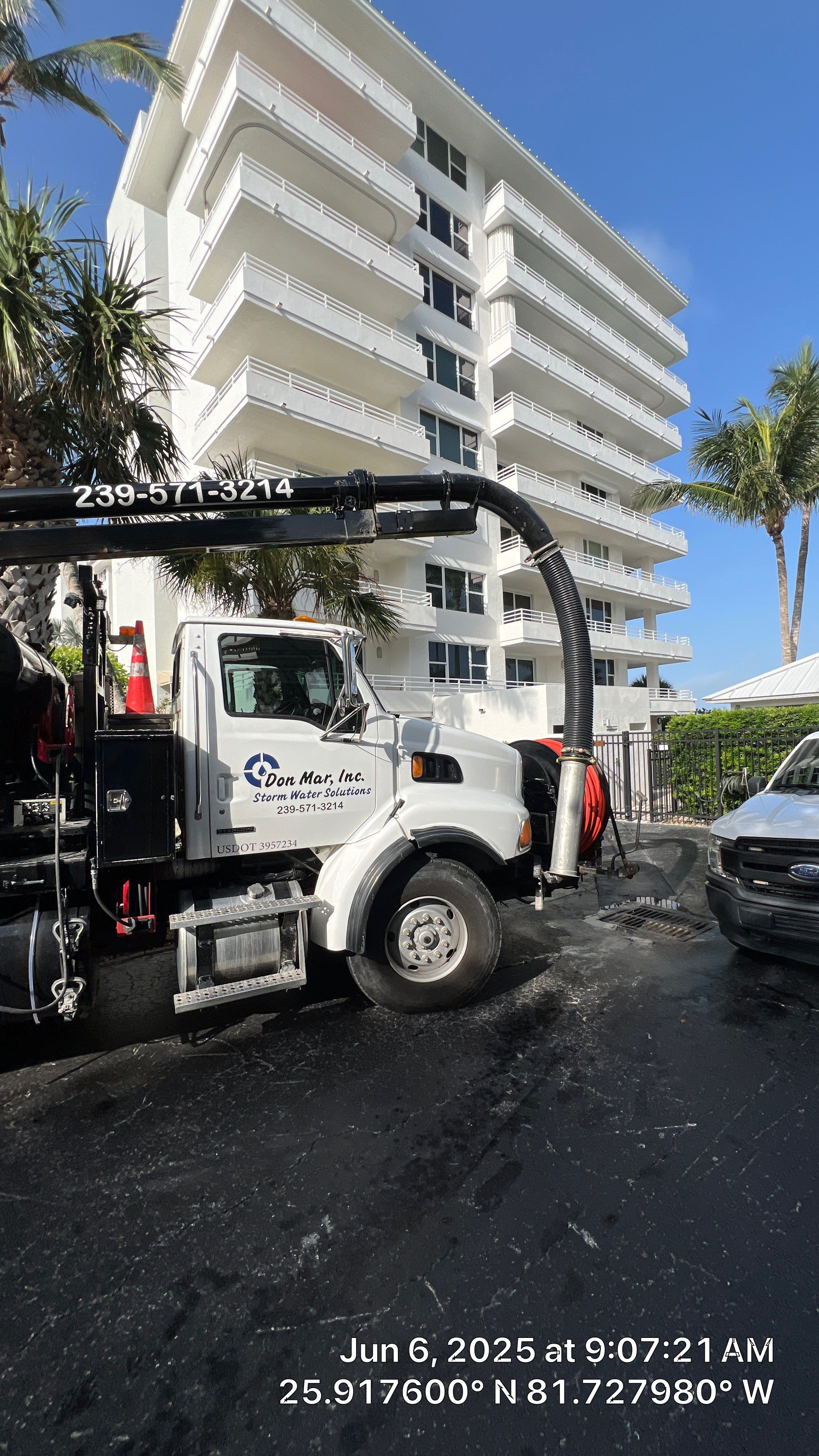 Marco Island Condo Stormwater System Maintenance by Don Mar, Inc. Storm Water Solutions