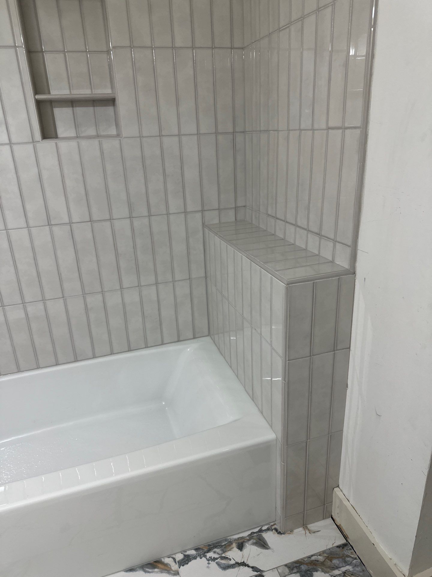 Full Bathroom Remodel in Nashville by Footprints Floors of Nashville