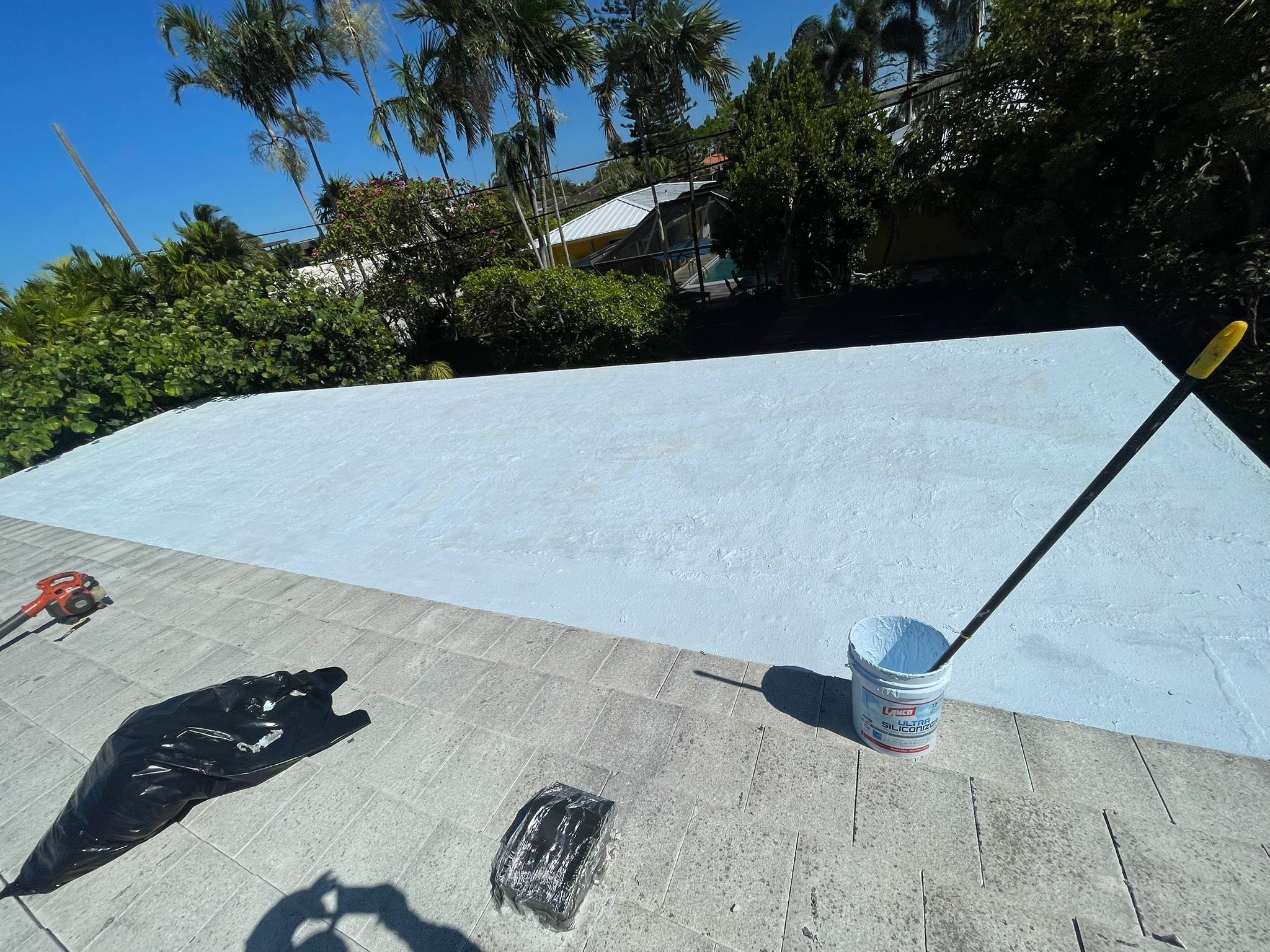 Residential Flat Roof Repair by The Goat Contractor ( Giampri Corp)