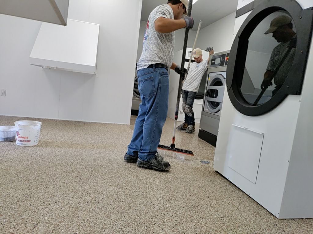 Project in Pineville by Pace X Concrete Coatings