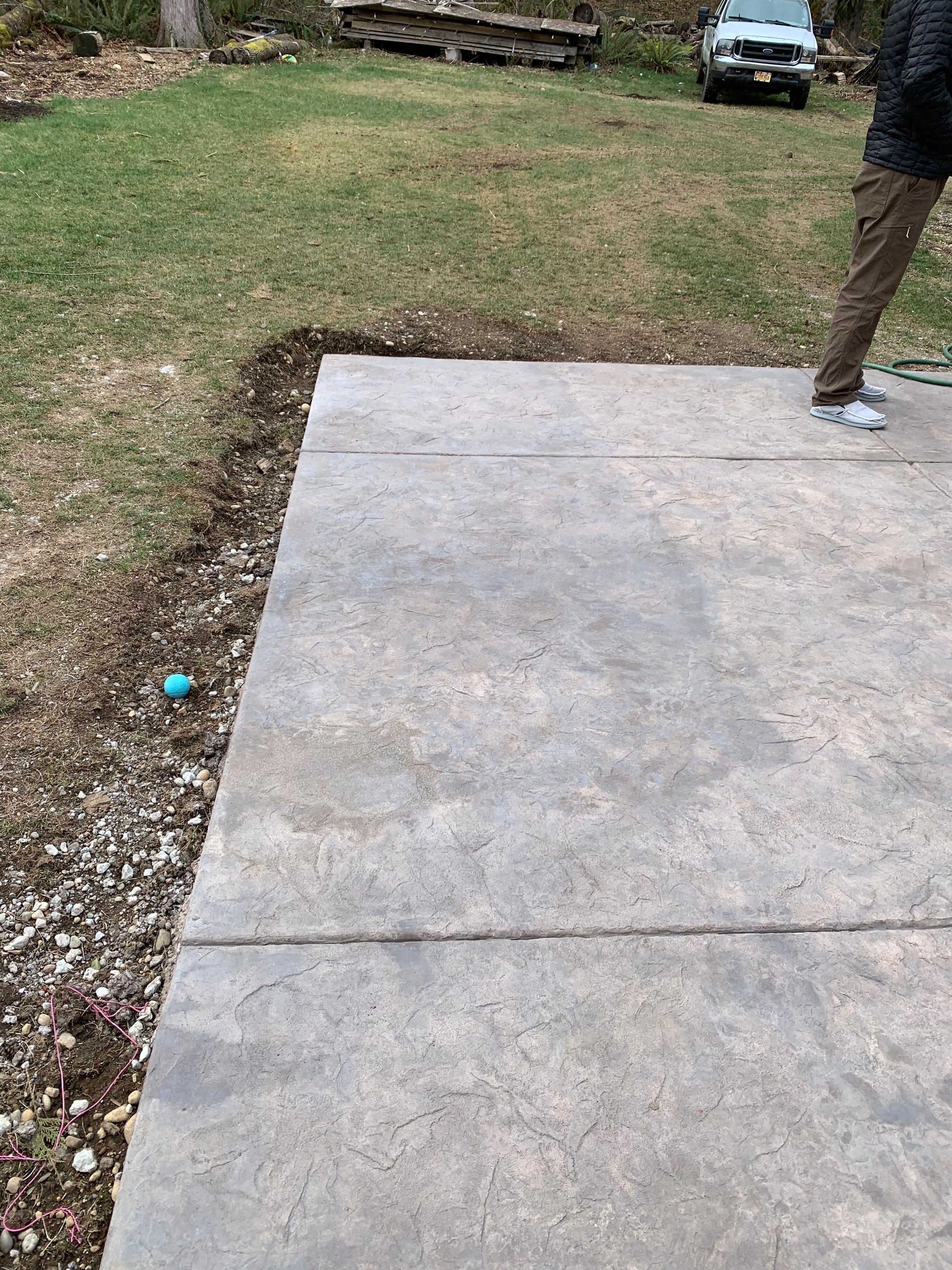 Mandy | Stamped Concrete Patio & Driveway by Jireh Asphalt & Concrete Inc 
