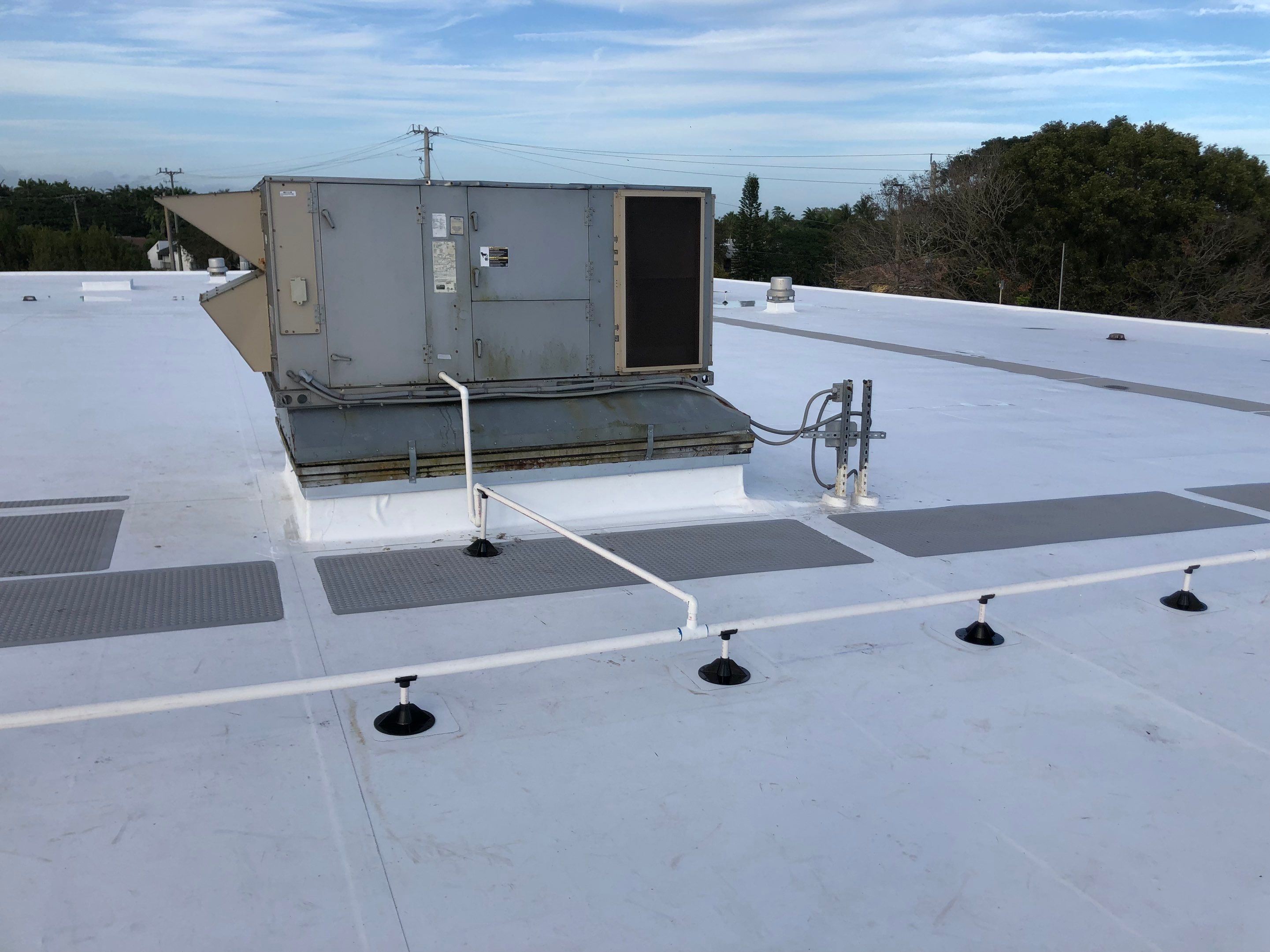 Commercial Re-Roof using GAF TPO by First Due Roofing
