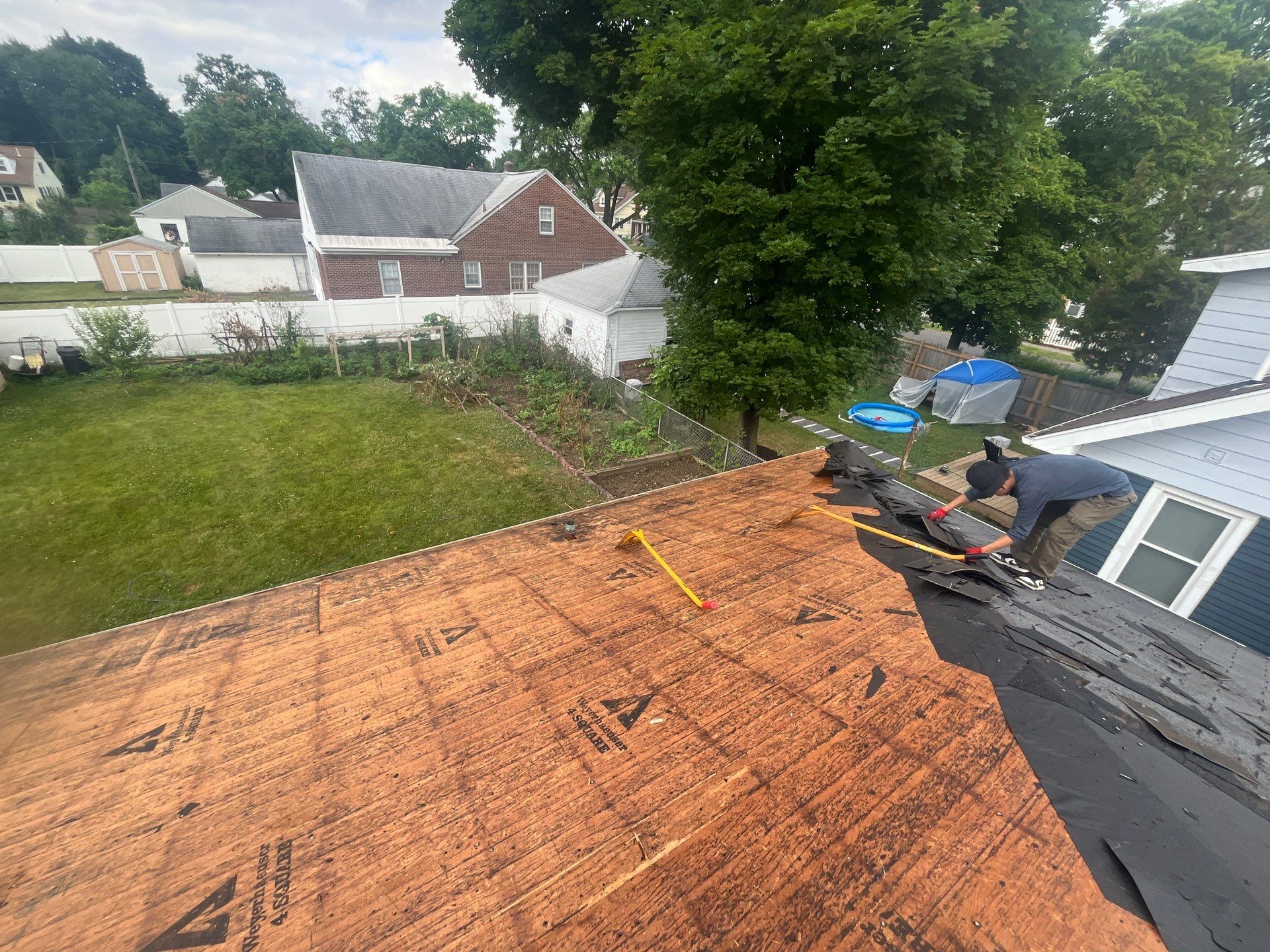 🏠 Roof Replacement Completed in Syracuse, NY | Owens Corning Shingles 🛠️ by Alpha Omega Roofing LLC