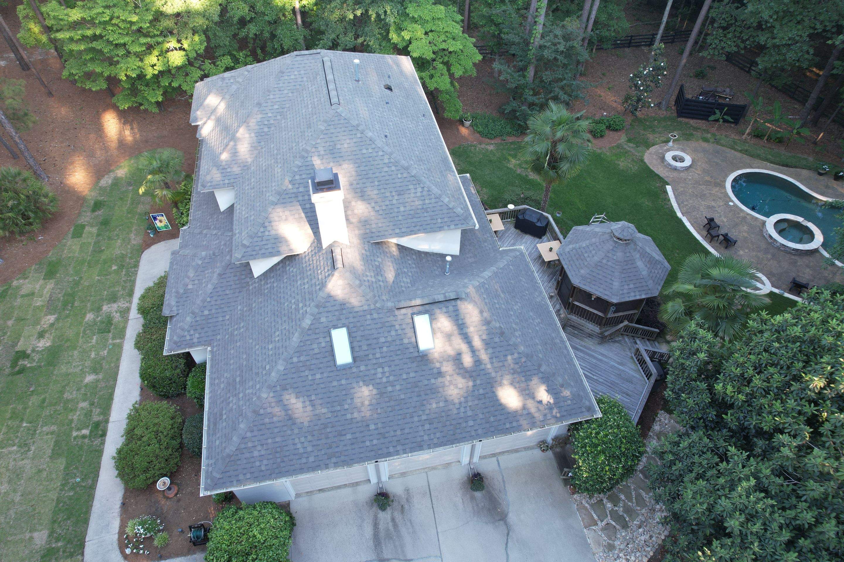 Roof Replacement- Atlas Weathered Wood- Aiken by South Point Roofing
