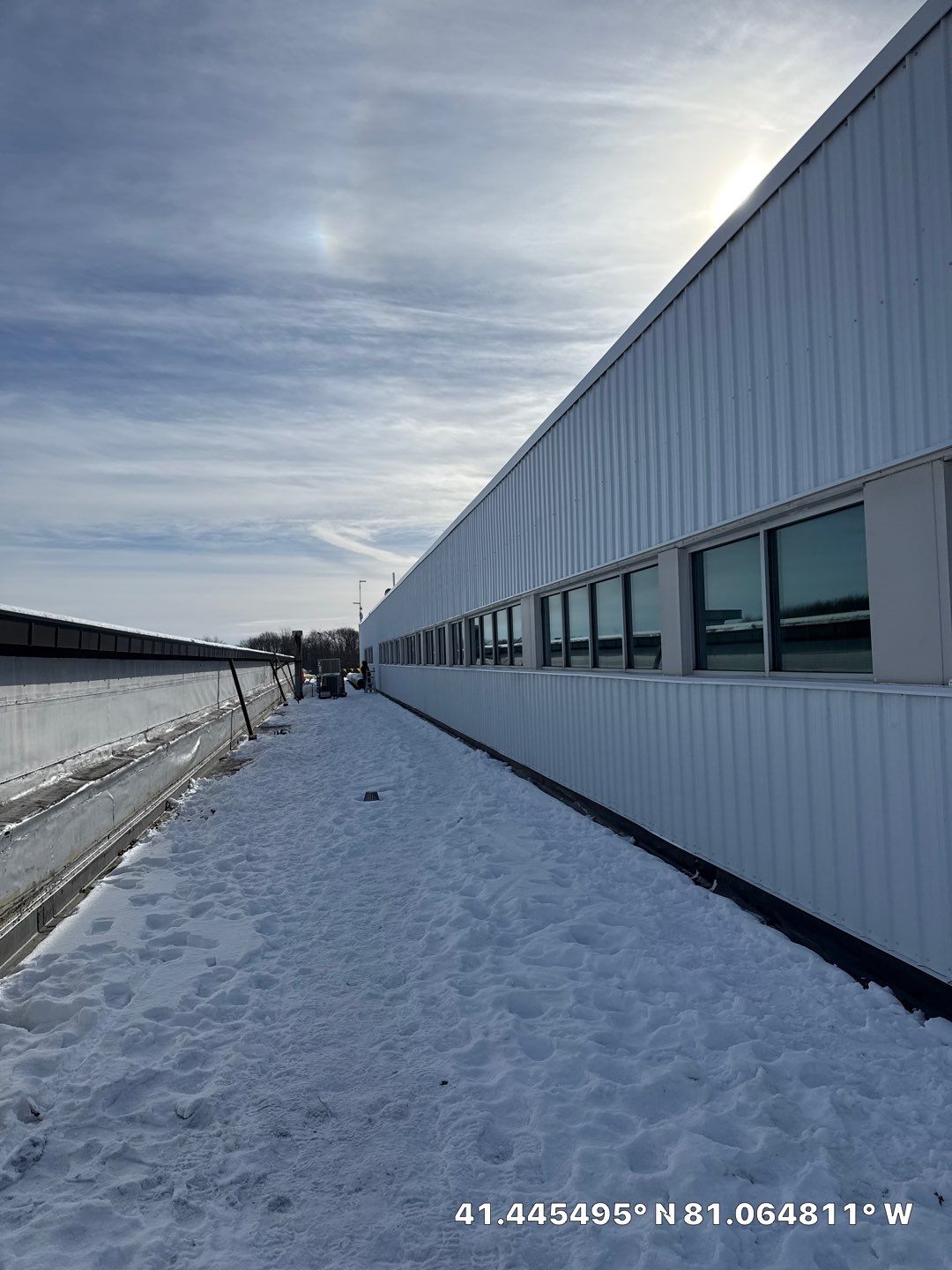 Edge metal and Siding replacement by Commercial Roofing and Coating Systems
