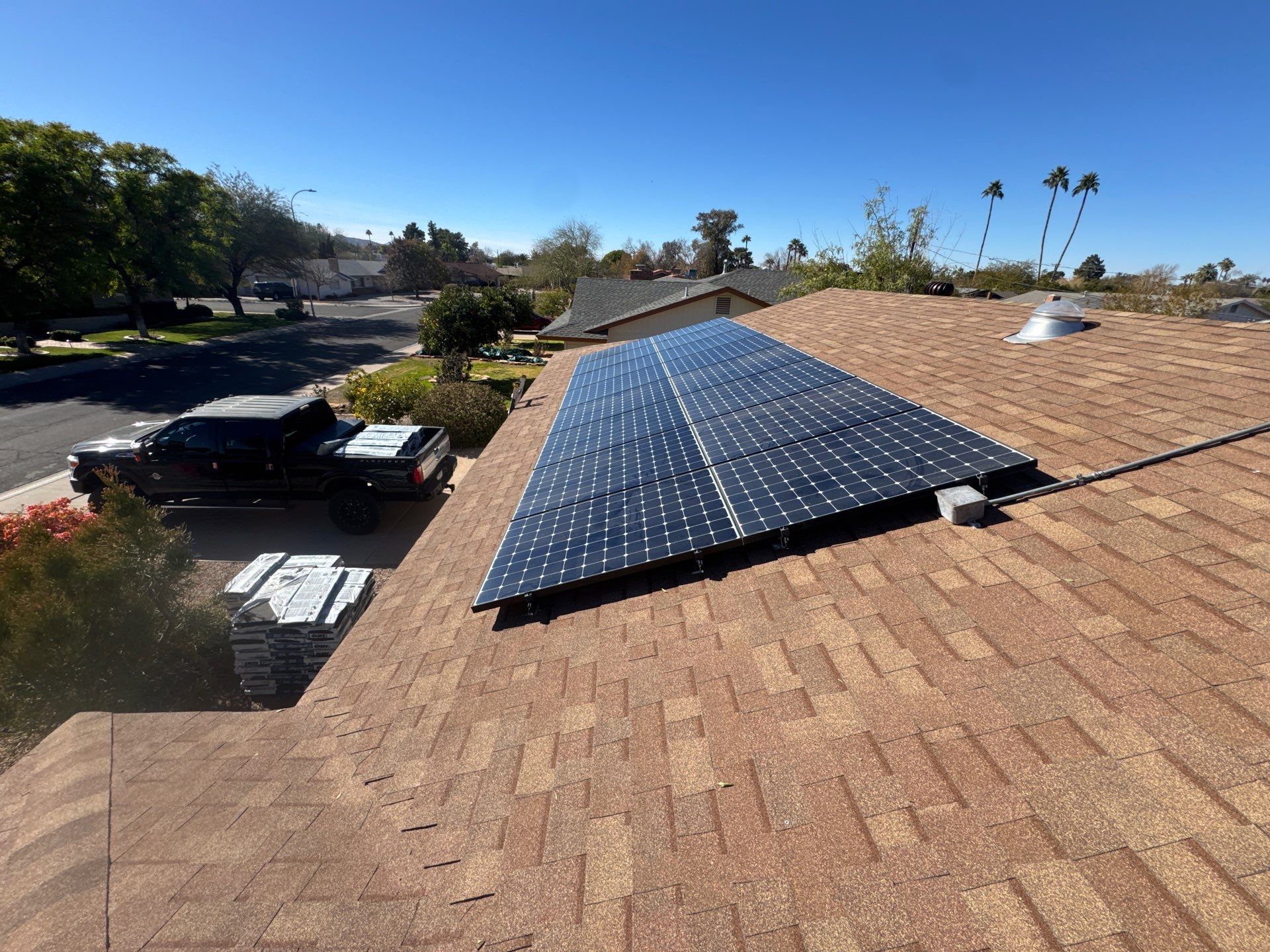 Desert Tan Shingles by Reimagine Roofing