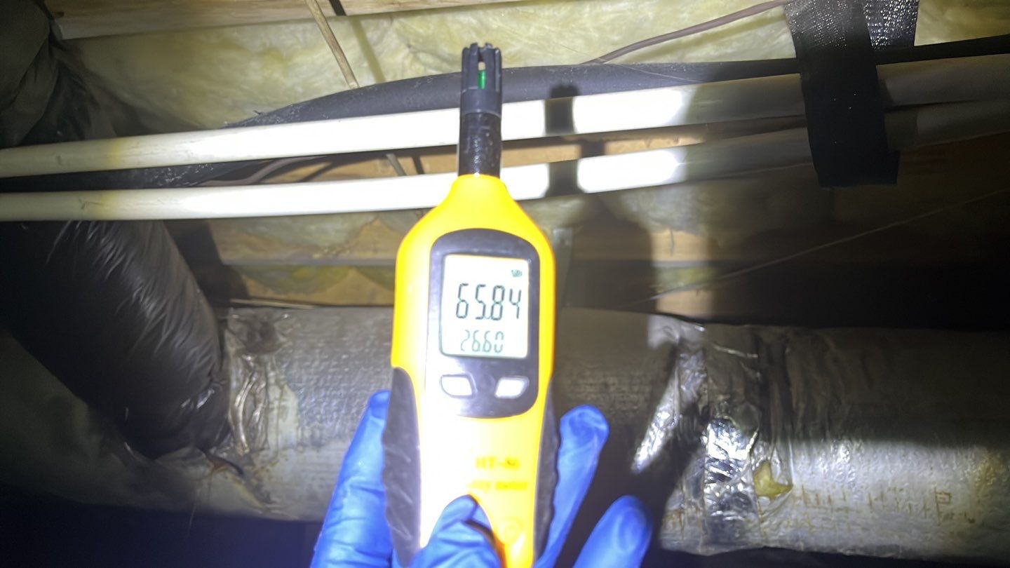 Dehumidifier and Moisture Barrier Install using 14Mil Moisture Barrier by Impact Crawlspace