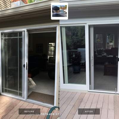 Infinity by Marvin Sliding Patio Door Installation