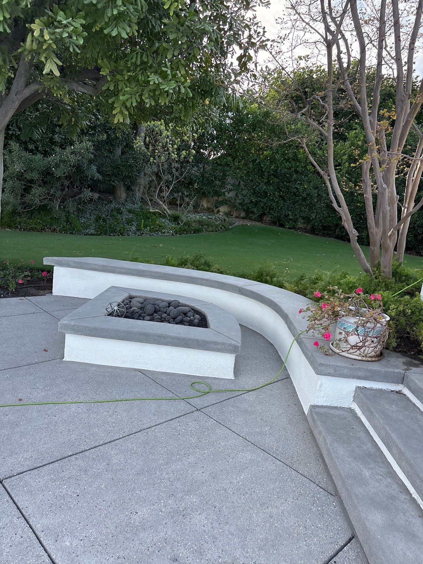 Concrete Cleaning With Sandblasting & Sealing  by La Power Washing Inc 