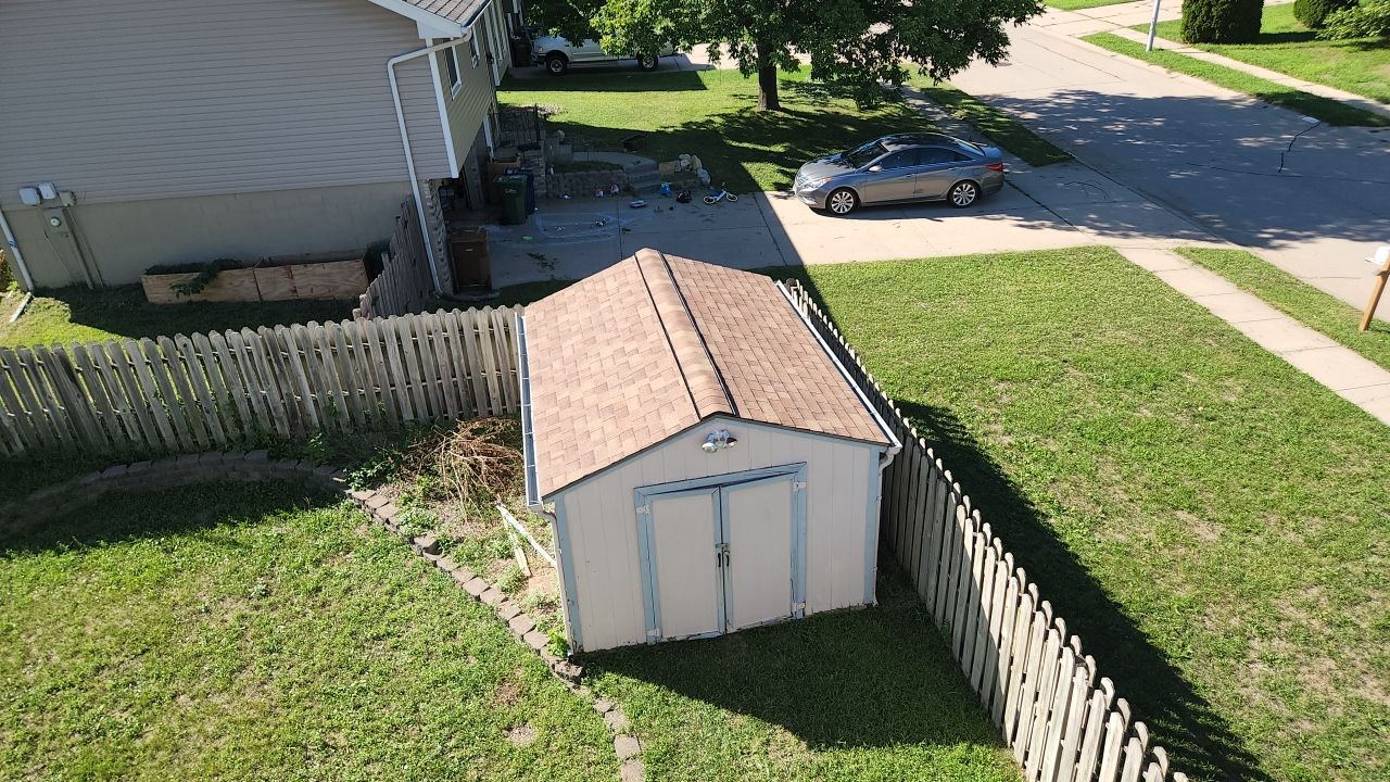 Hail Damage Re-roof in Omaha, NE by White Castle Roofing