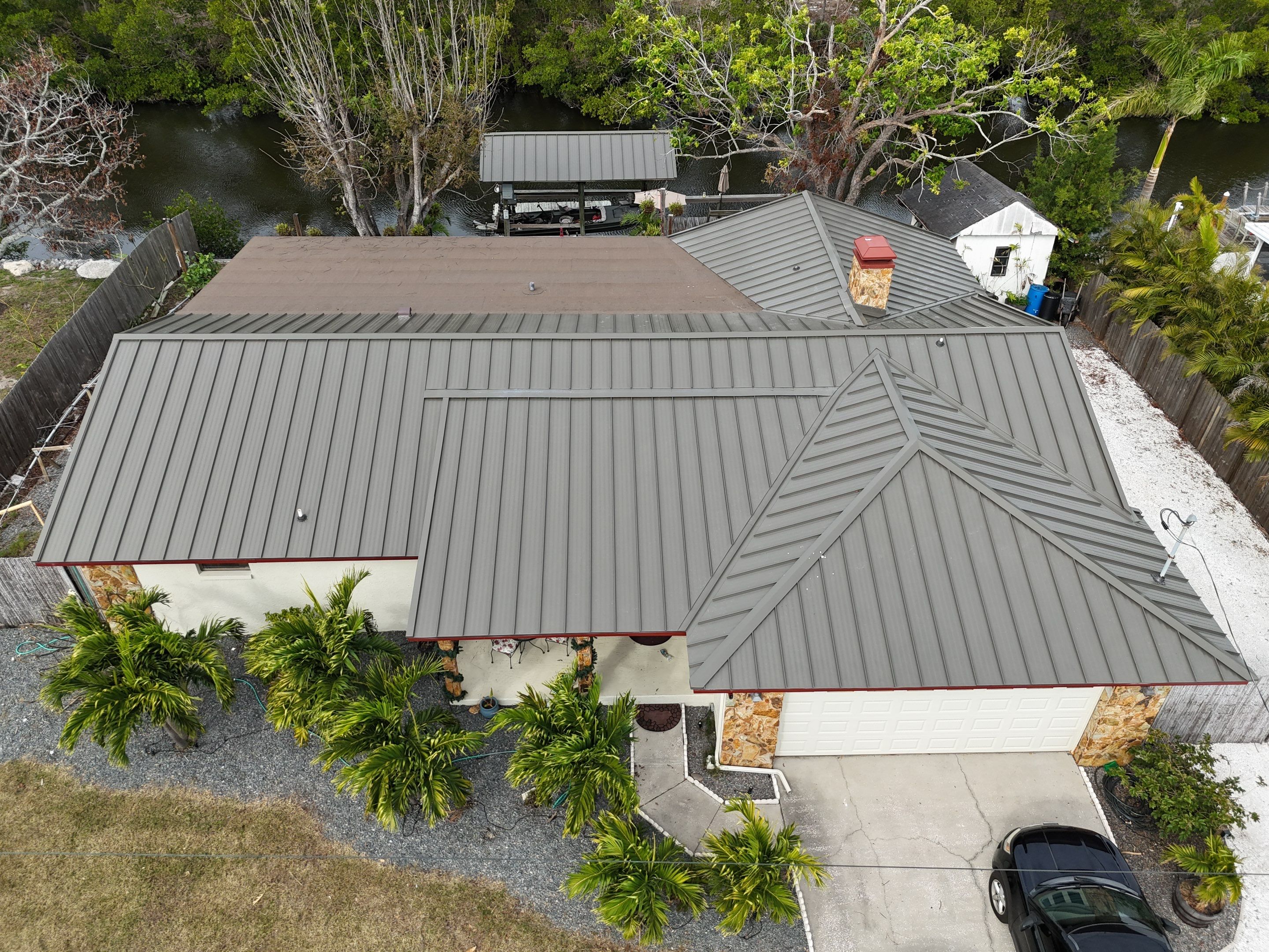 Roof replacement in Ruskin FL. by Steadfast Roofing 