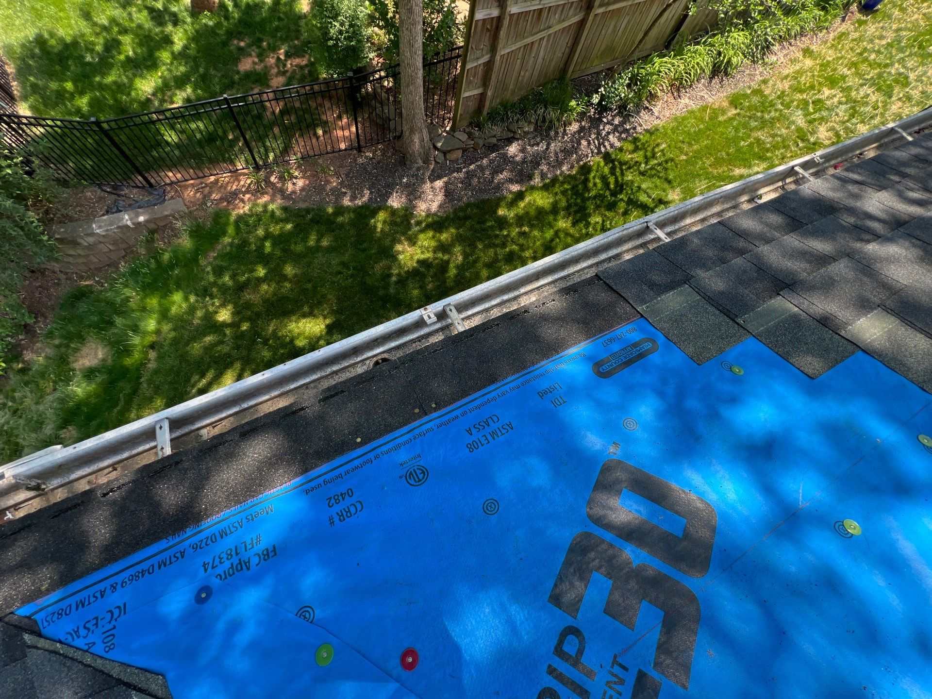 Residential Roofing Installation using GAF Timberline HDZ Charcoal by RISE Roofing & Restoration, LLC