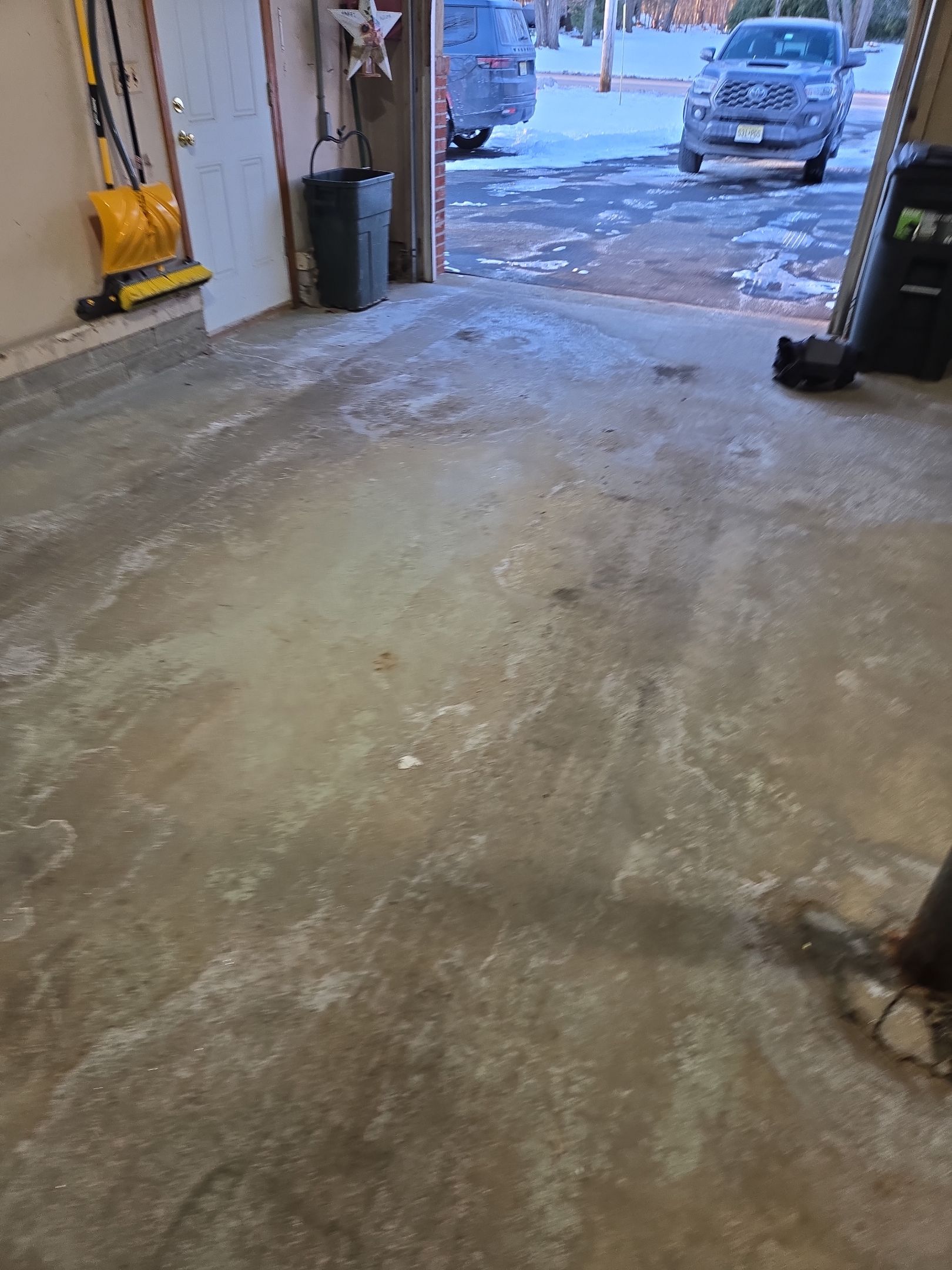 Garage Floor Coated by Spectrum Painting, LLC