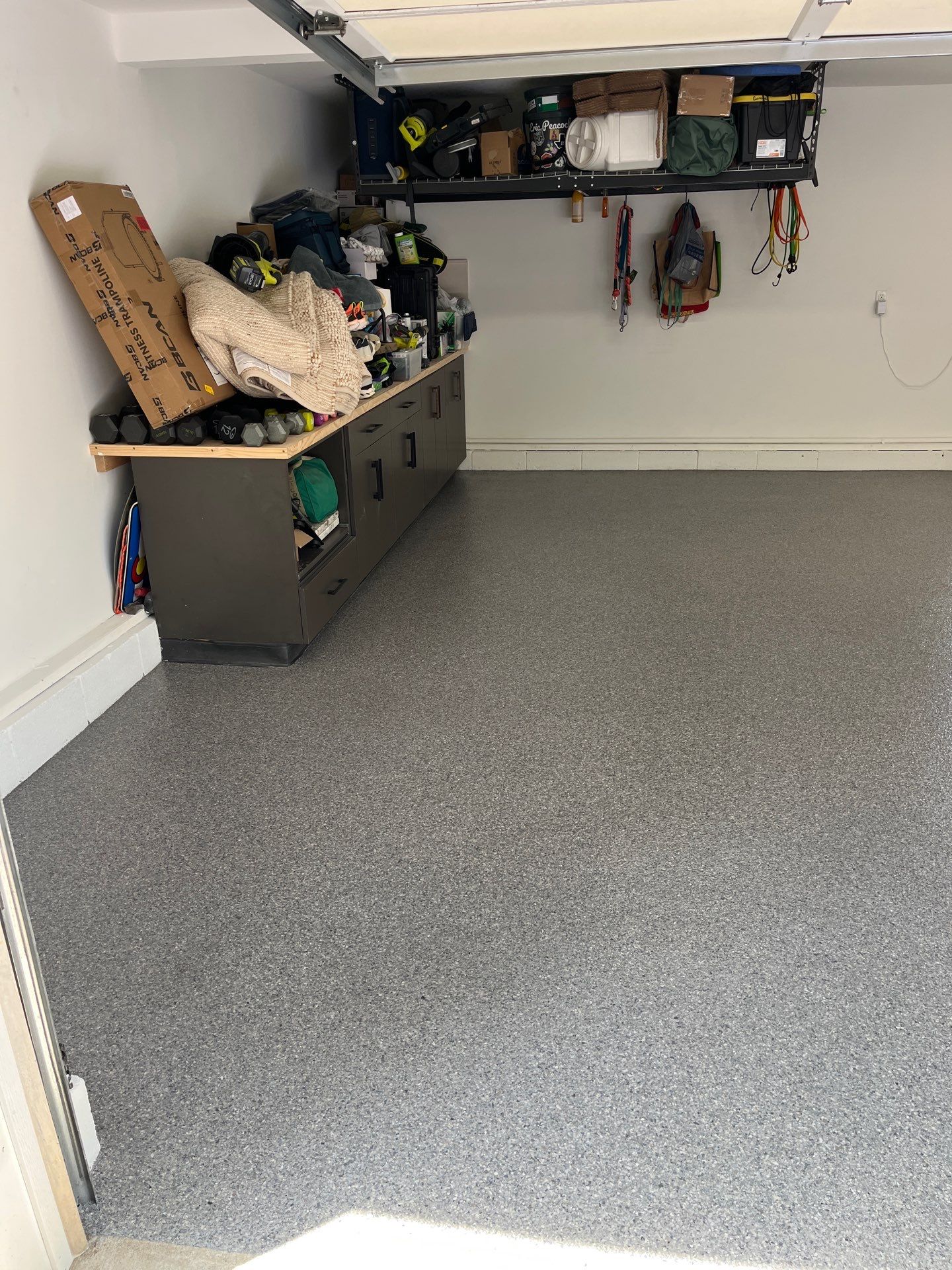 Garage Floor Coating using Briar by My Garage Floor Guys