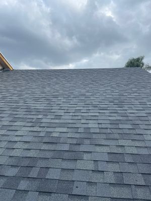 Residential Re-Roof using Owens Corning Duration Shingle in Estate Grey