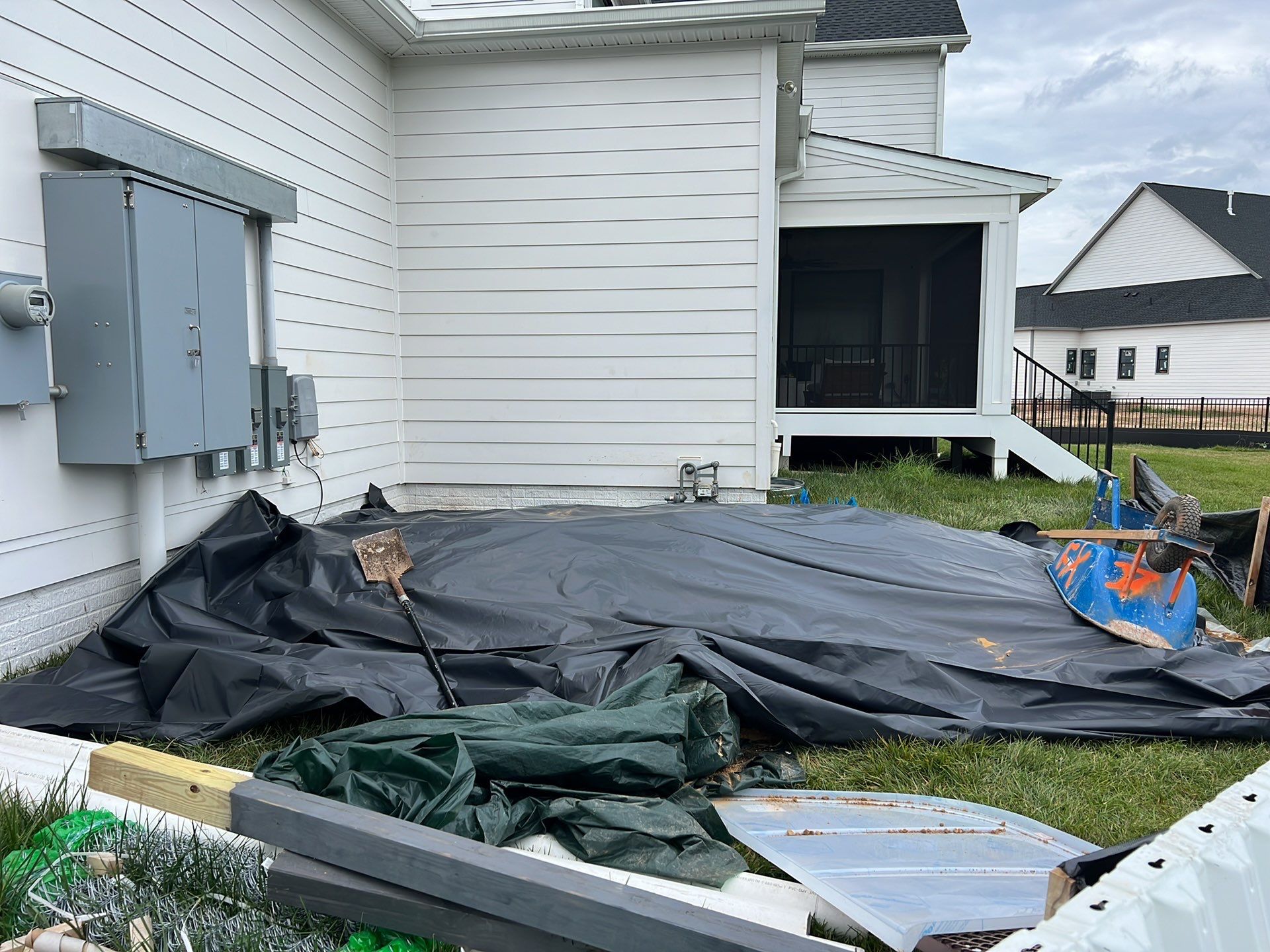 Egress window install, Great Falls, VA by Fairfax Contractors, LLC