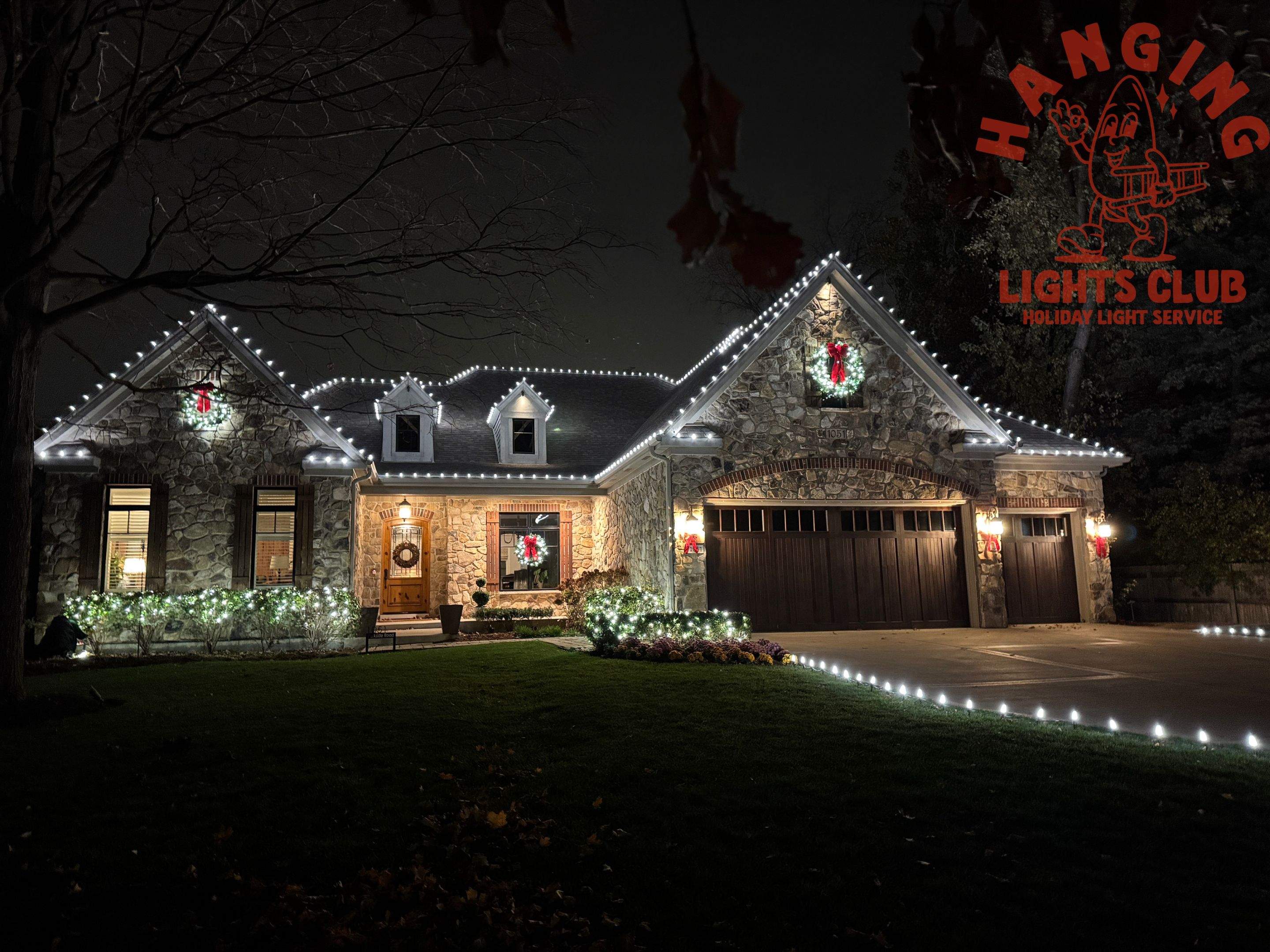 Christmas Lighting Naperville  by Hanging Light Club LLC