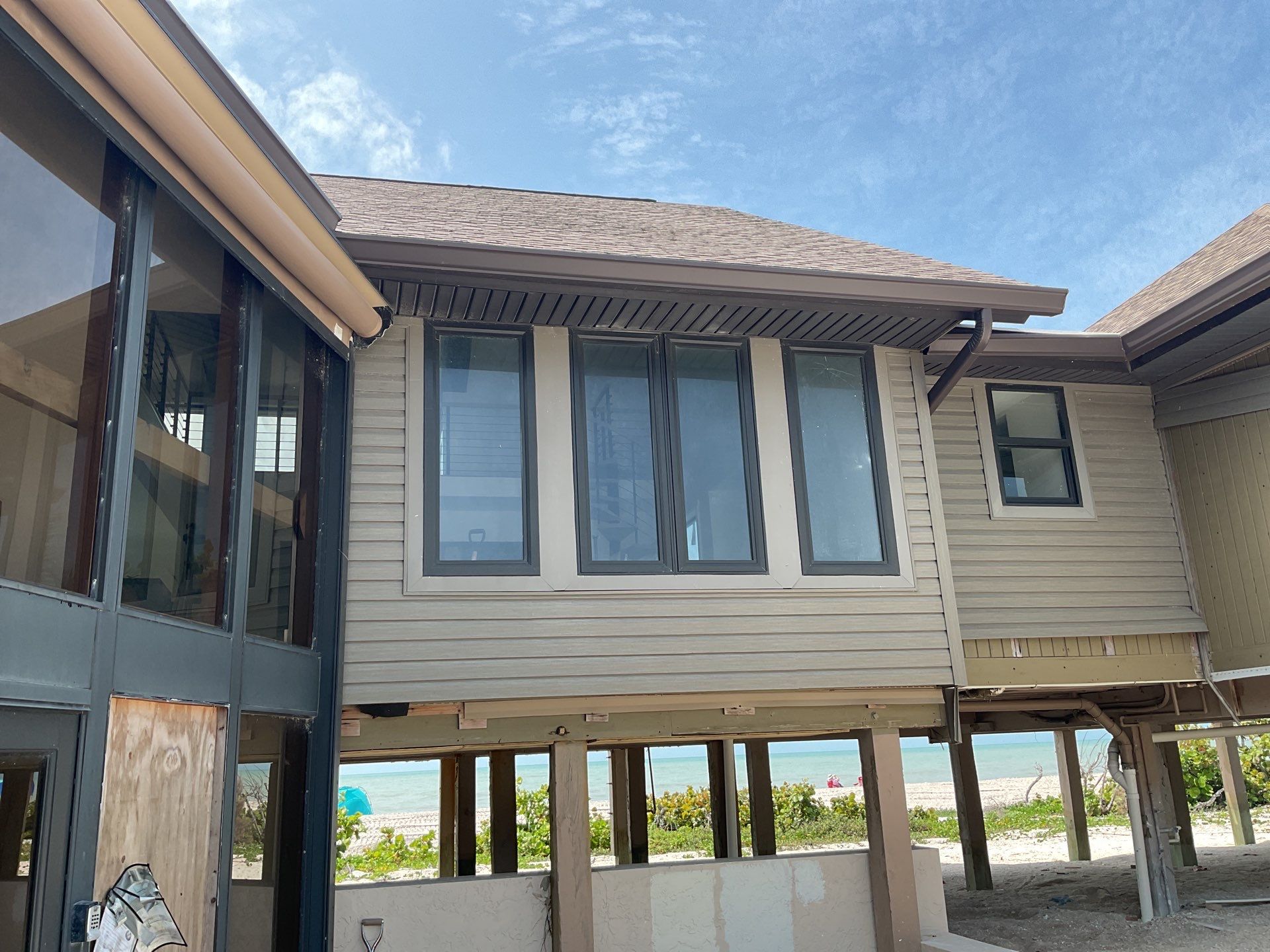 Commercial Gutter Installation in Sanibel FL by Gutter Professors