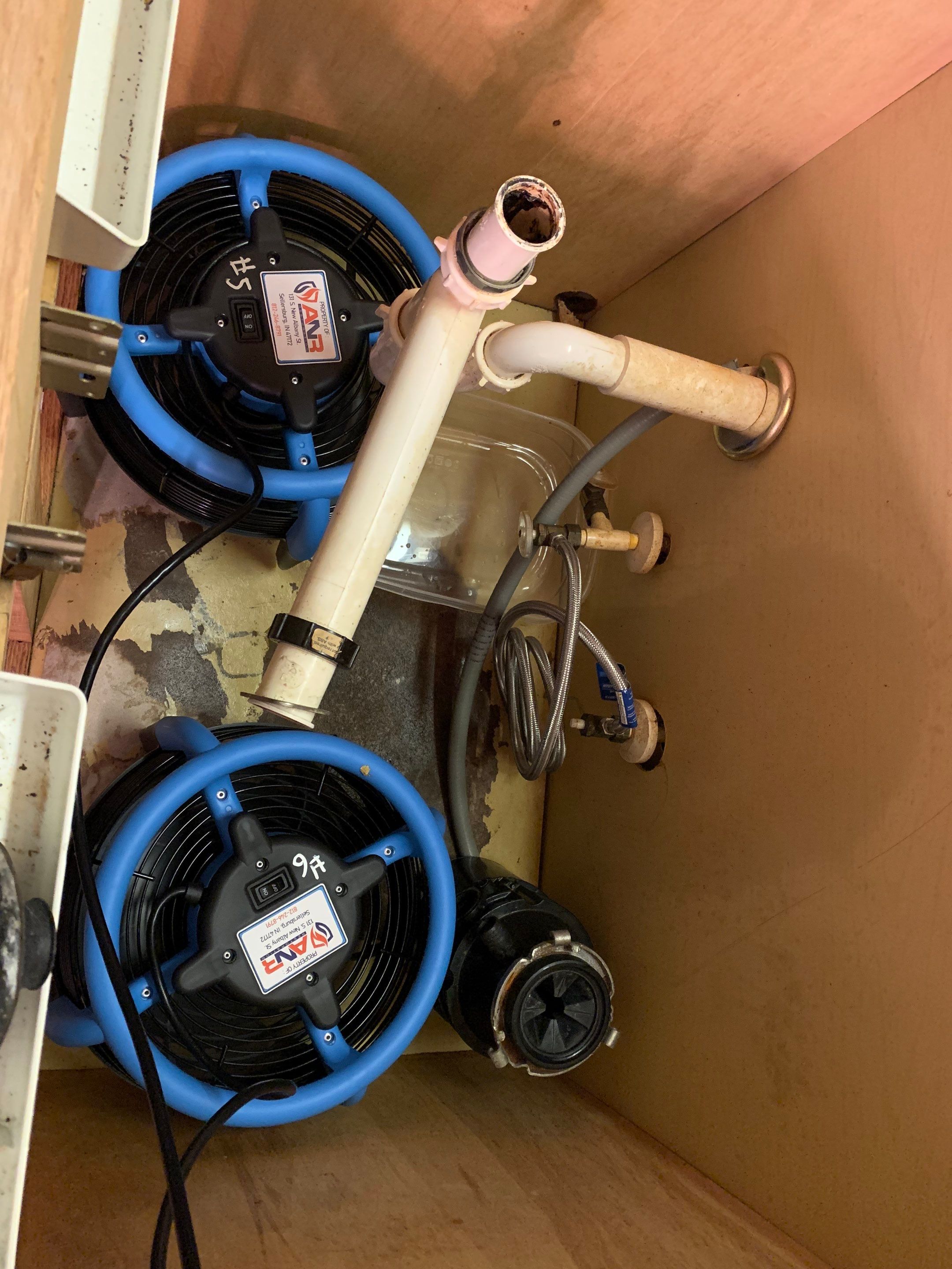 Interior Mold Remediation in Kitchen by ANR Restoration