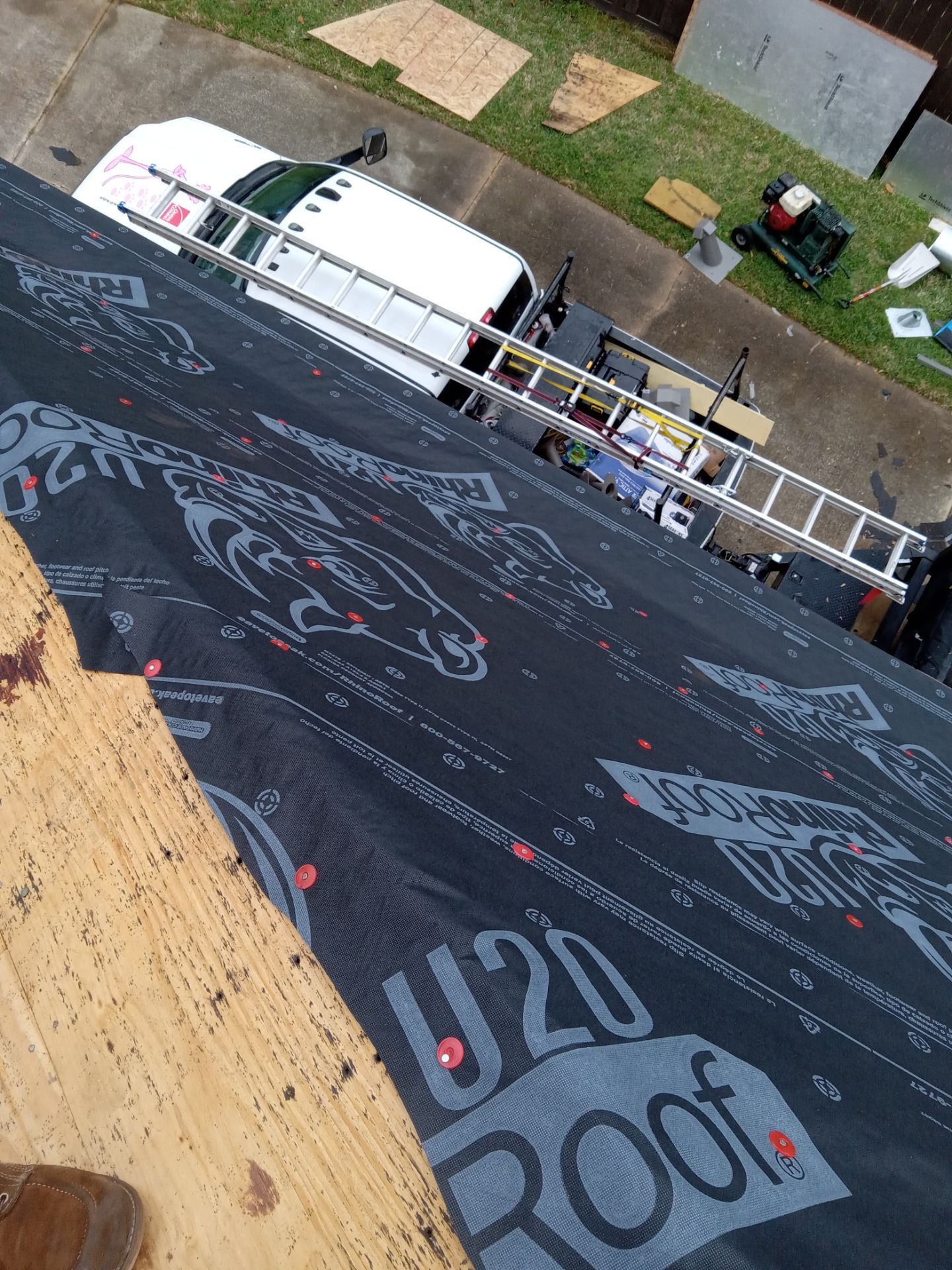 Residential Roofing Repair using Owen's Corning Duration (Lifetime) Shingles by Roof Repair Company