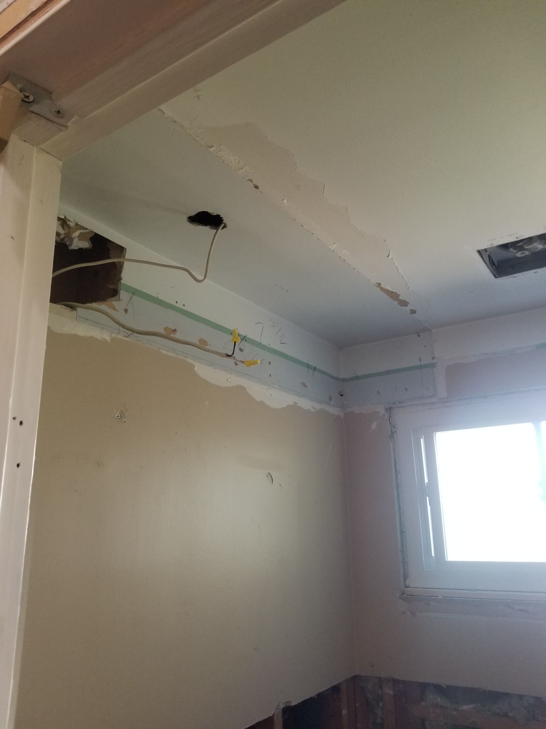 Remodel full bathroom new tile walk in shower plus 2nd half bath Powder room in Livonia, MI by Northwest Construction