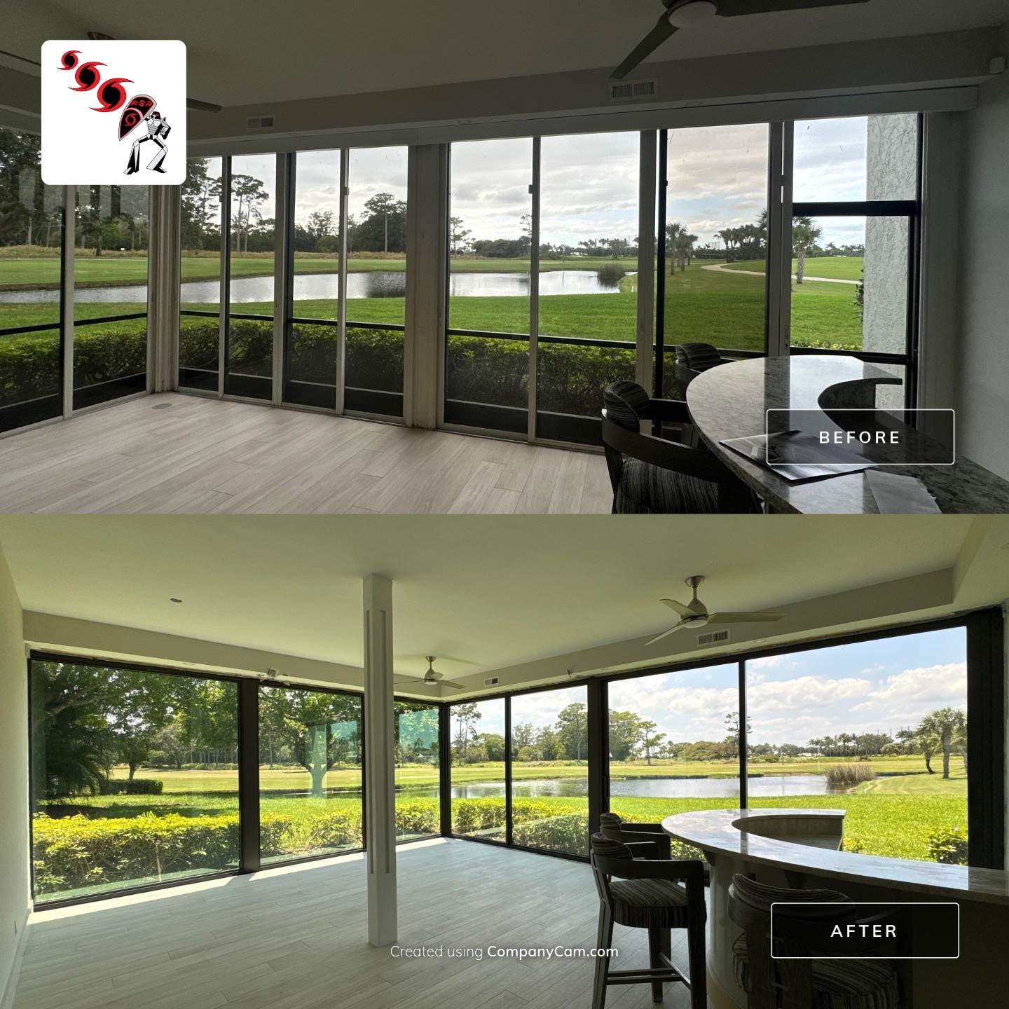 Robert's Residence by Florida Storm Protection Unlimited