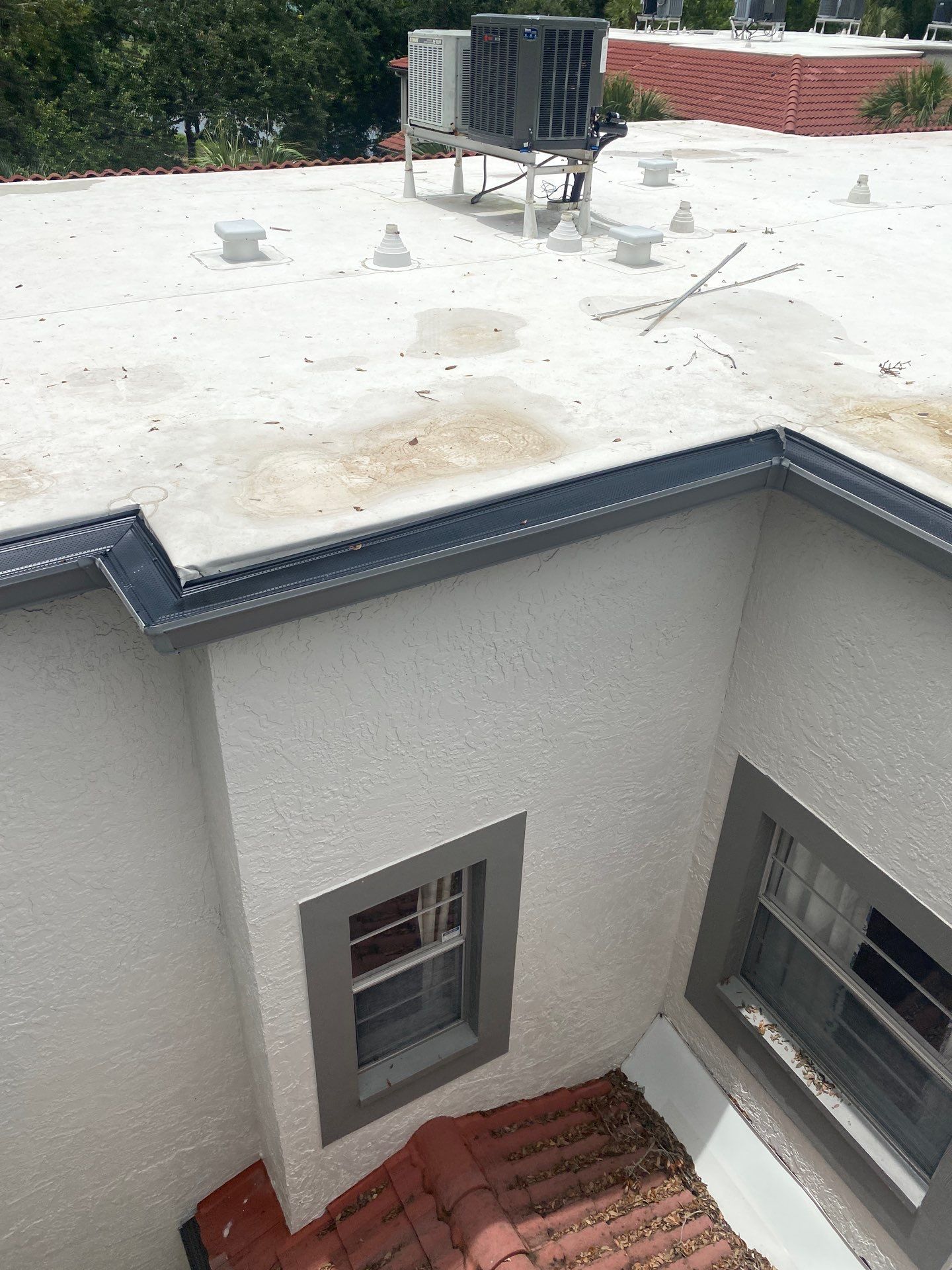 Custom Residential Gutter Guard System Installation in Saint Petersburg FL by Gutter Professors