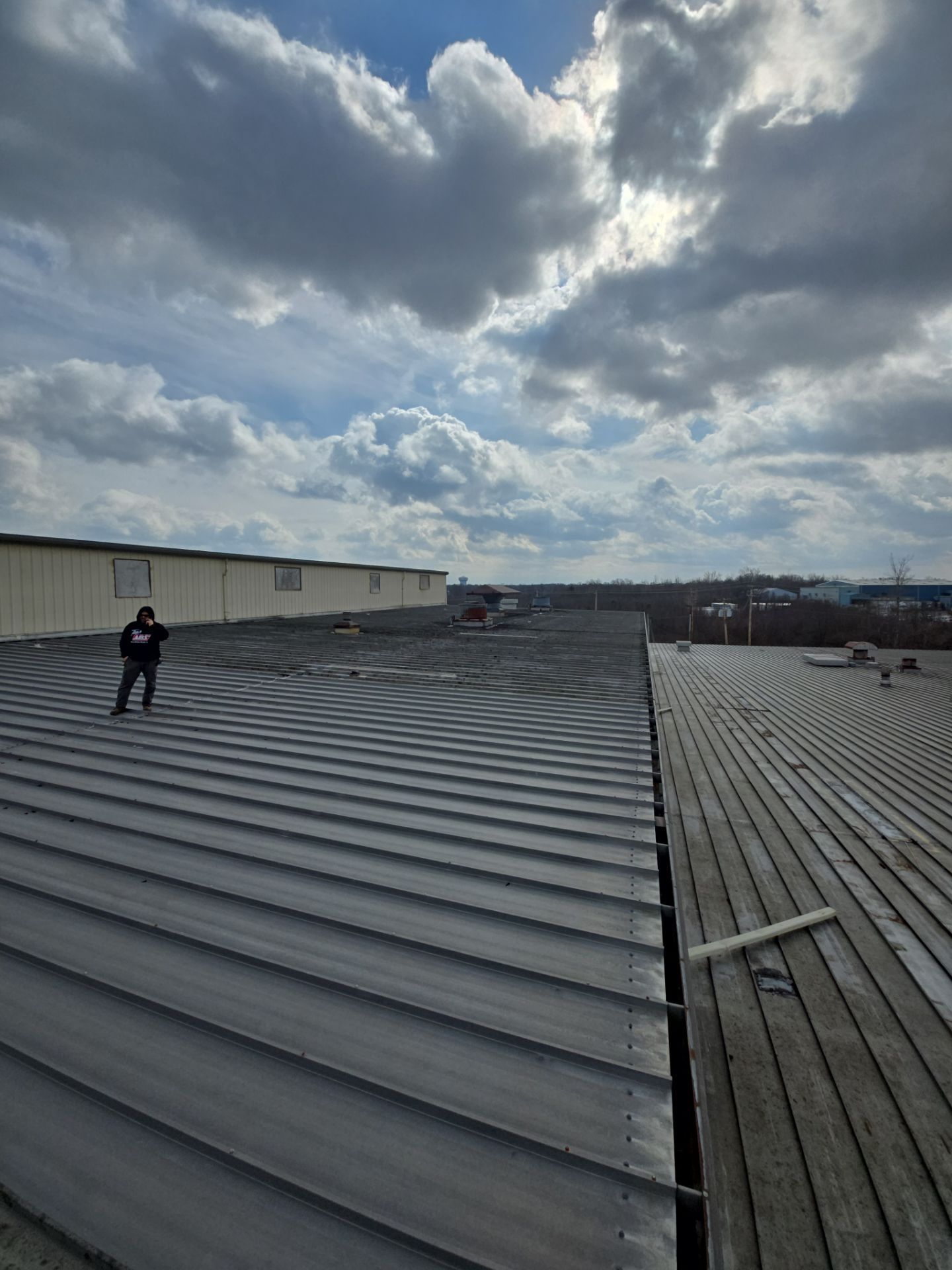 Commercial Metal and Flat Roof Repairs in Mason, Ohio by Level Up Roofing and Restoration Services LLC