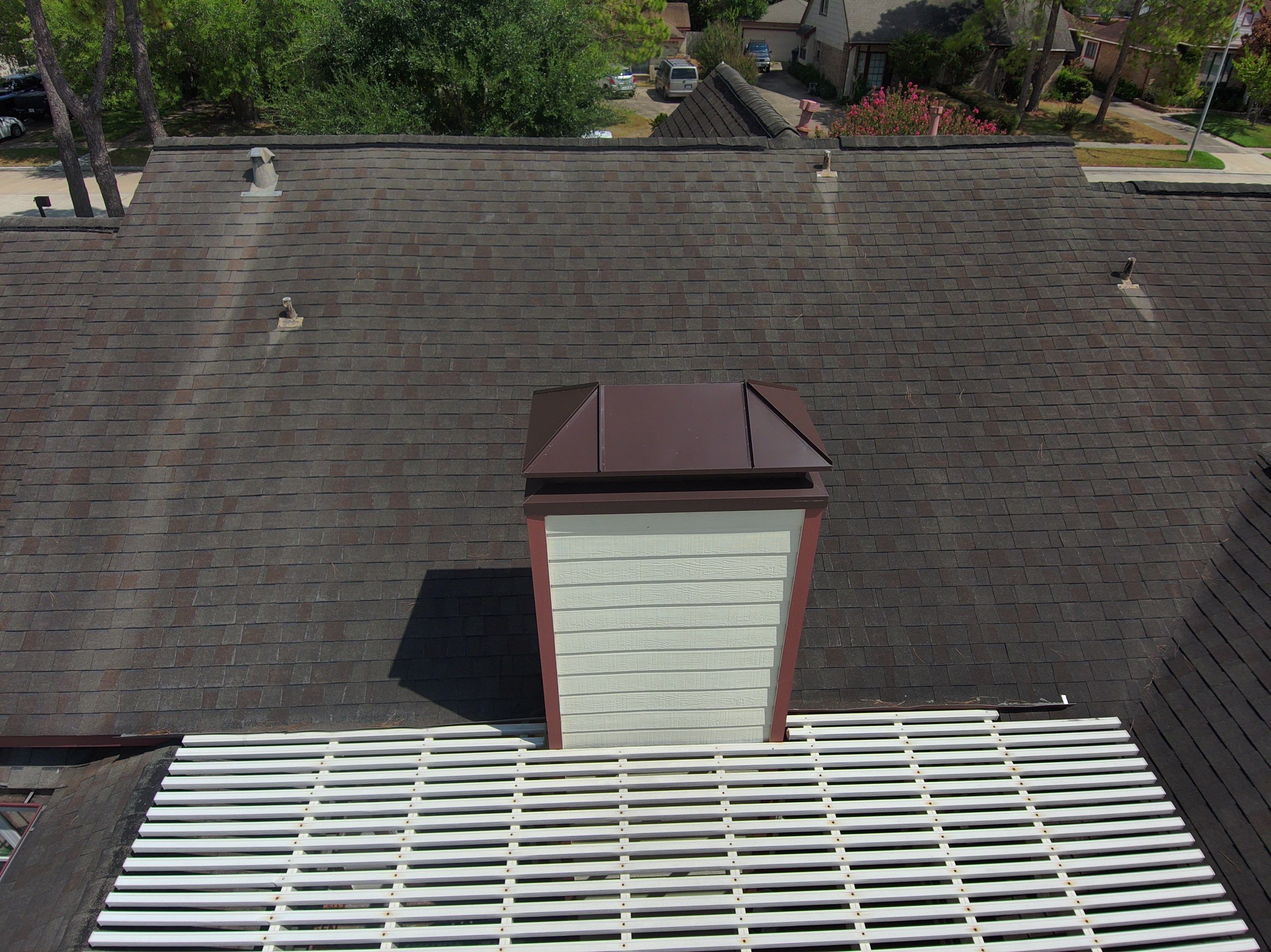 Residential Roofing Installation using Owen's Corning Duration (Lifetime) Shingles by Roof Repair Company