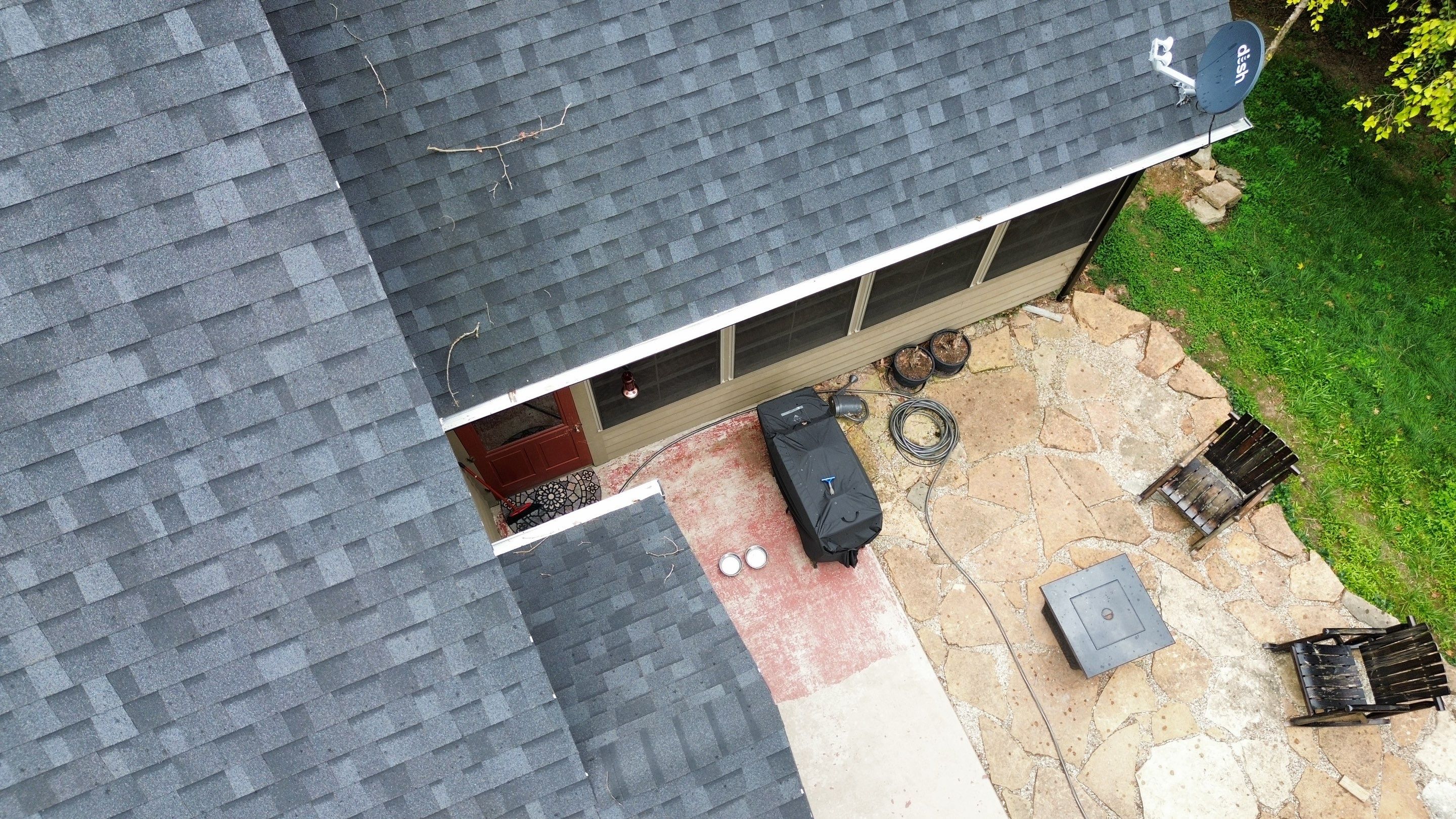 Residential Roofing Installation using Duration Series Shingles - Onyx Black by RoofX 