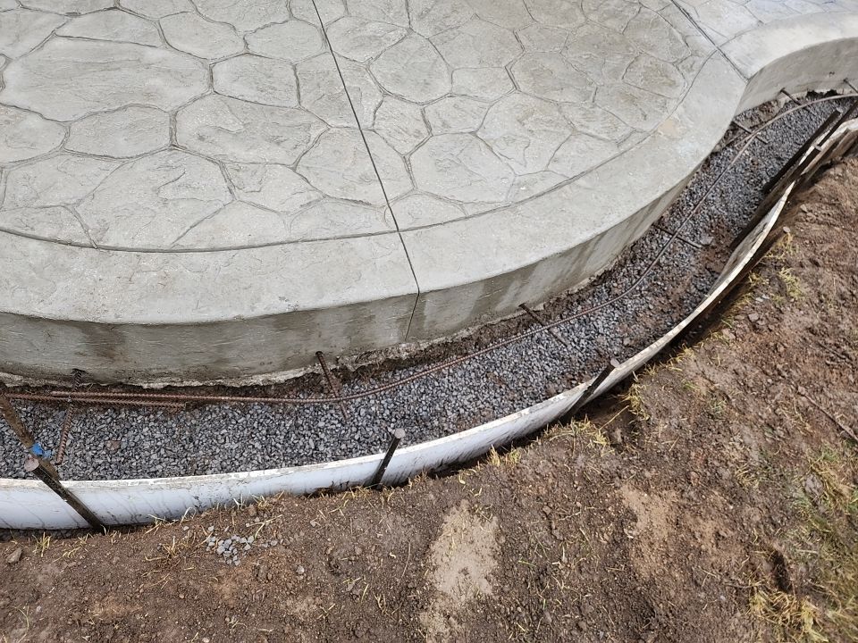 Stamped Concrete by Ivy Lea Construction