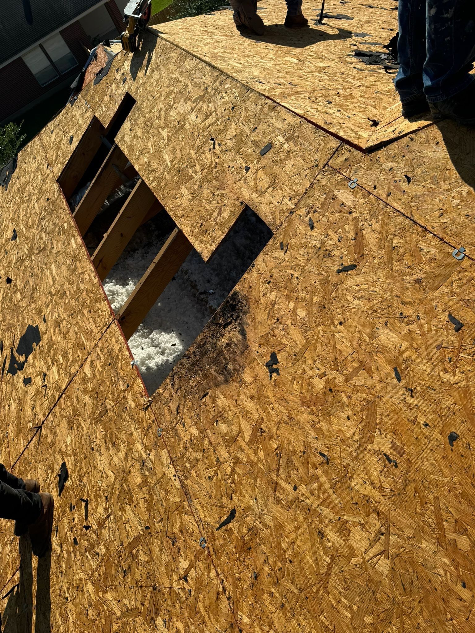Residential Roofing Installation using Owen's Corning Duration (Lifetime) Shingles by Roof Repair Company