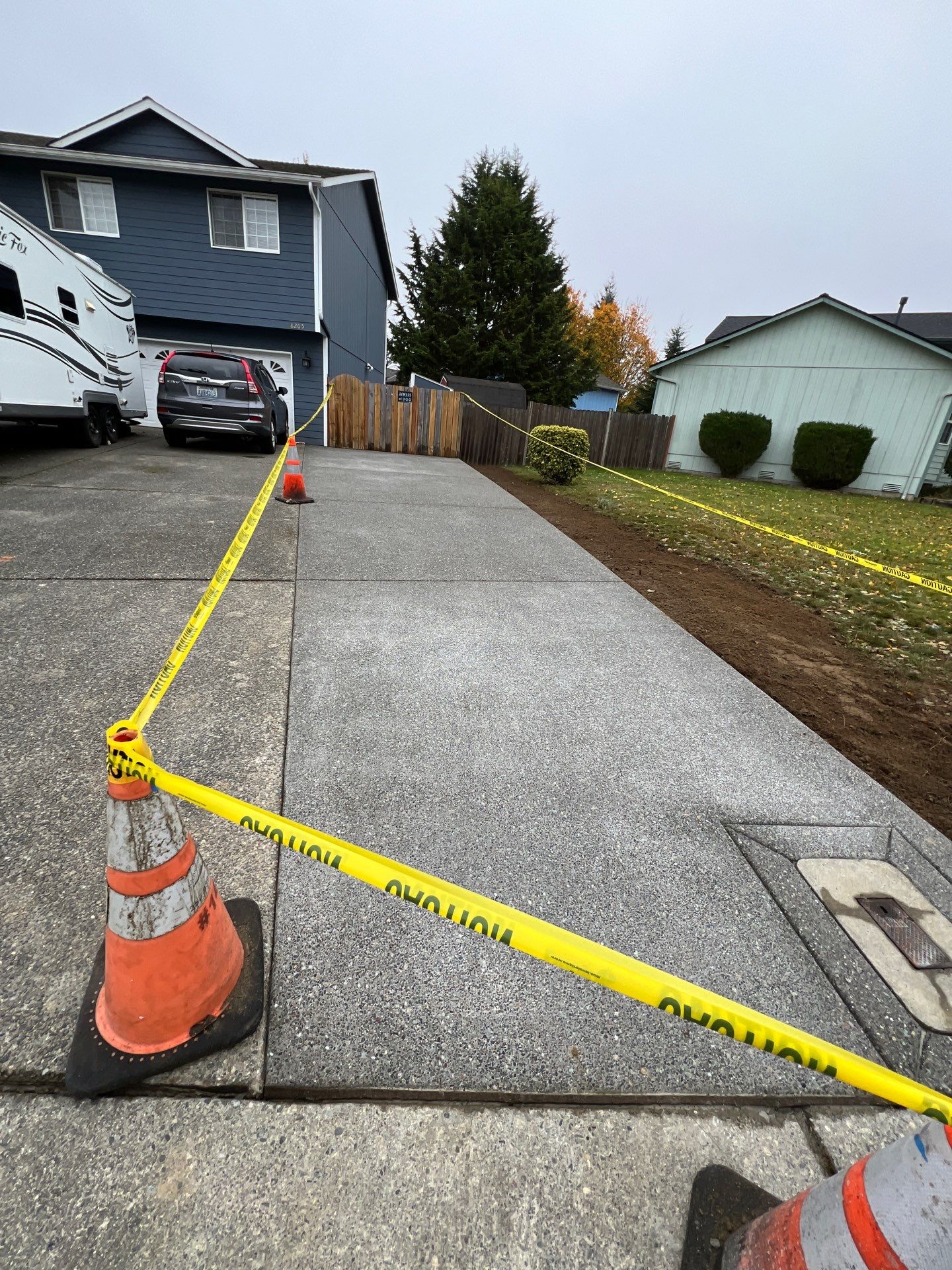 Custom Aggregate Walkway | Marysville  by Jireh Asphalt & Concrete Inc 