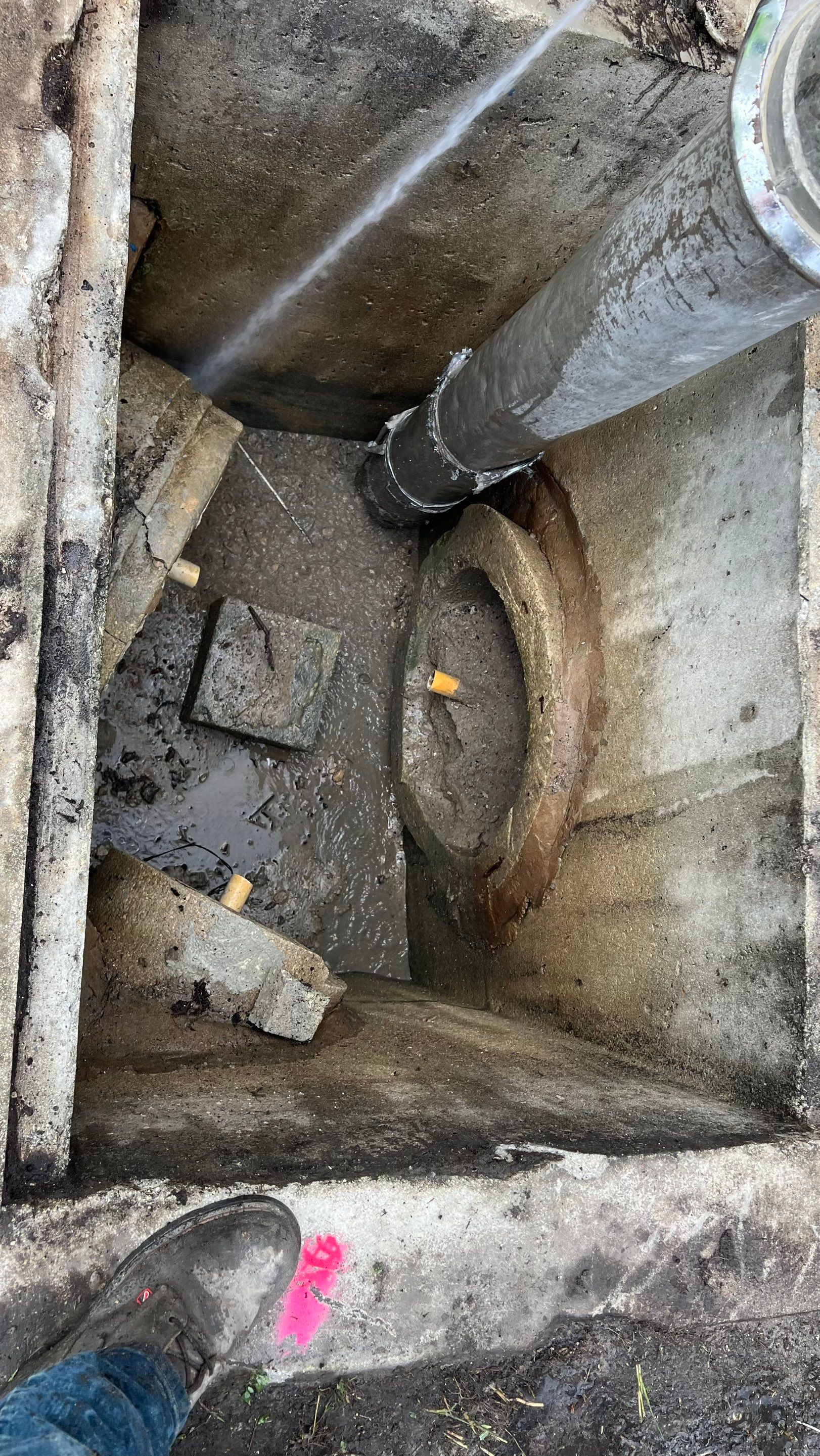 Redevelopment Project Stormwater System Cleaning by Don Mar, Inc. Storm Water Solutions
