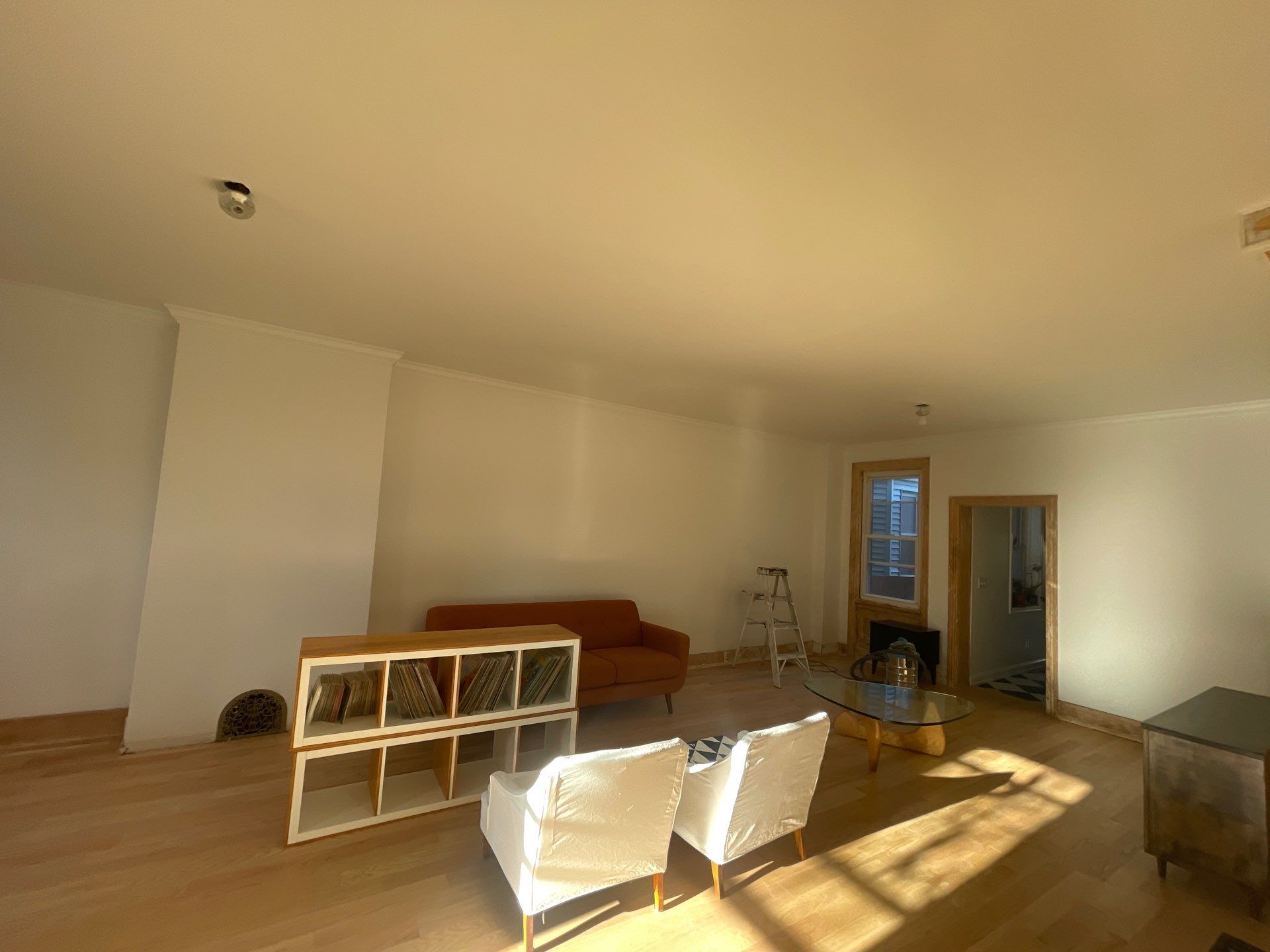 Living Room Transformation in Fishtown by Groovy Hues