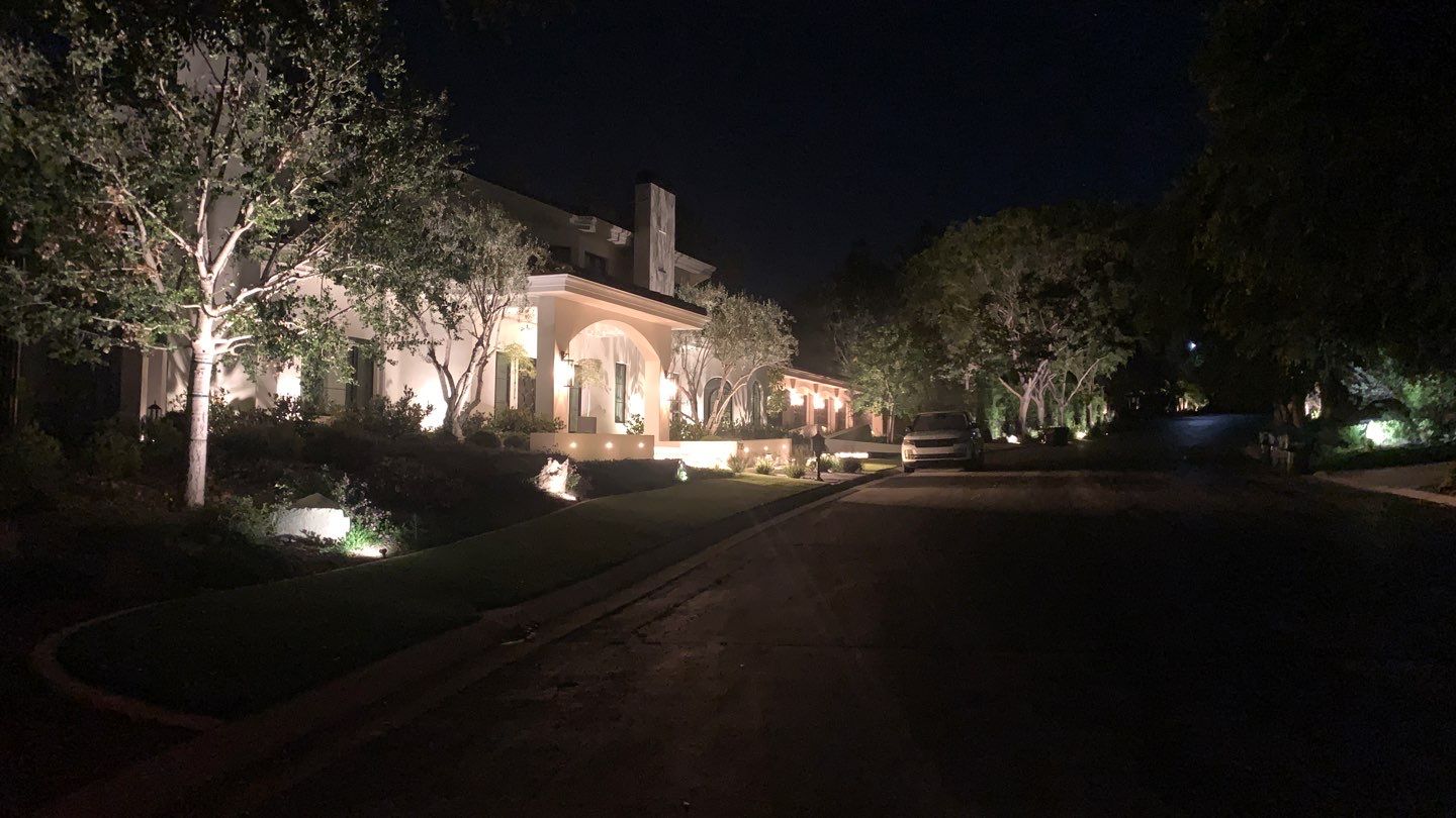 Lutron HomeWorks Integration and Landscape Lighting in Westlake Village by Outdoor Lights + Shades