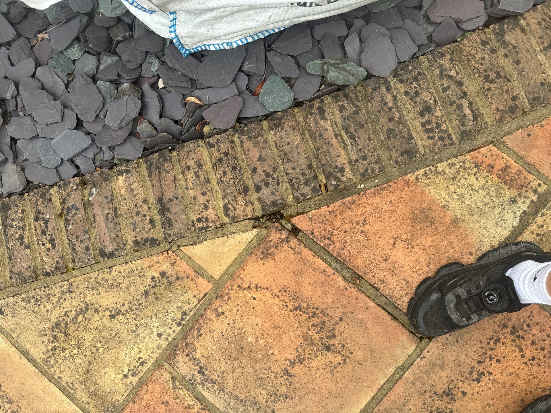 Roof and Patio Cleaning using Honda 15lpm Low Pressure Washing Machine by Ges Exterior Cleaning ltd