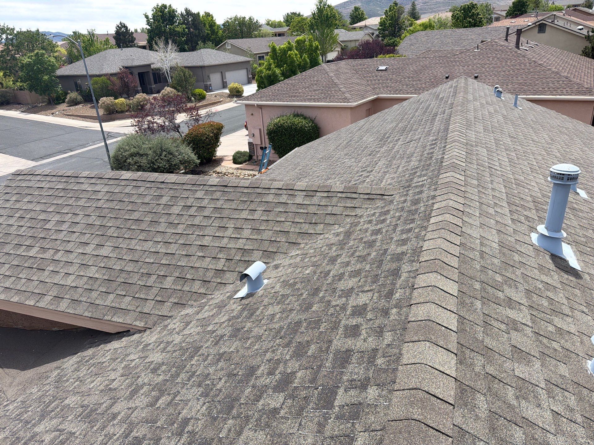 GAF Architectural Shingle Roof Replacement in Prescott Valley by Badger Roofing