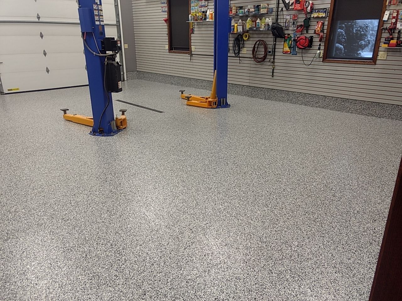 Garages Using Domino by Fantastic Floors by Miller Custom Exteriors 